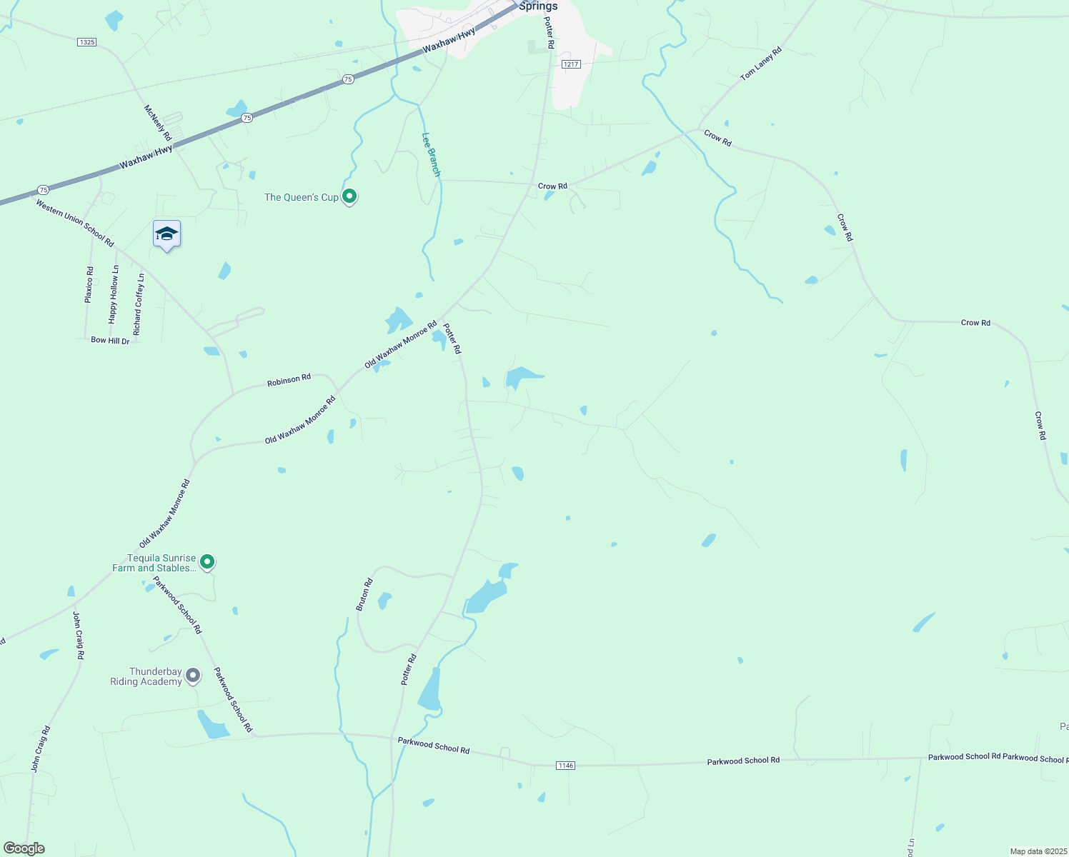 map of restaurants, bars, coffee shops, grocery stores, and more near 4503 Murphy Lane in Monroe