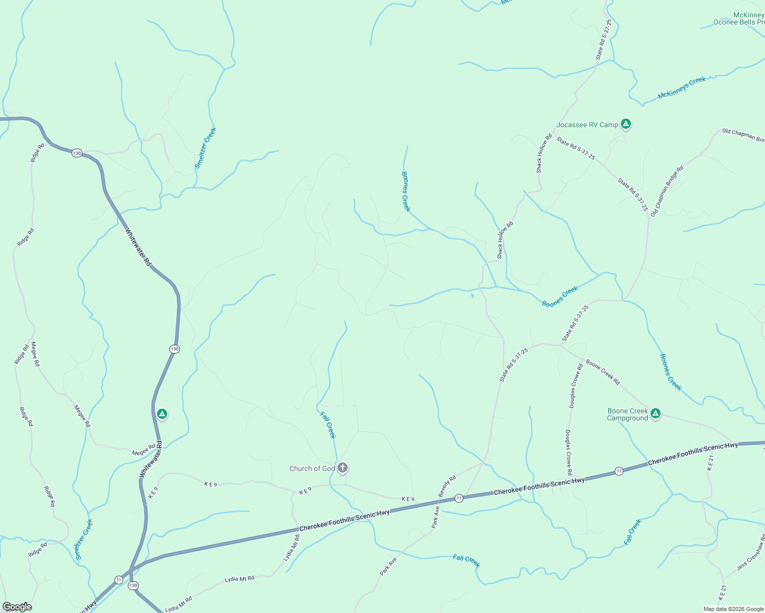 map of restaurants, bars, coffee shops, grocery stores, and more near 504 Stoney Creek Trail in Salem
