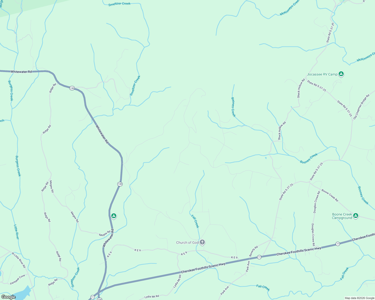 map of restaurants, bars, coffee shops, grocery stores, and more near 604 Tamassee Ridge Way in Salem