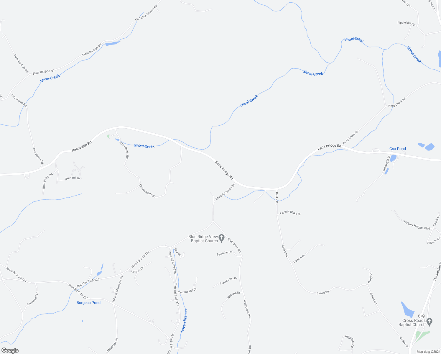 map of restaurants, bars, coffee shops, grocery stores, and more near 890 Earls Bridge Road in Easley