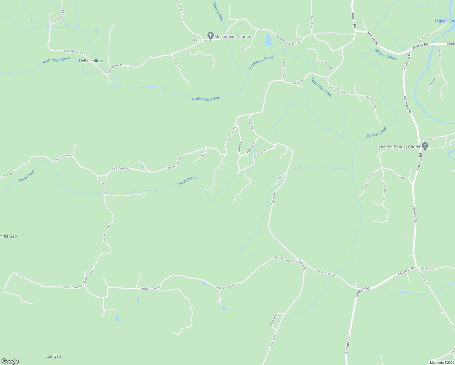 map of restaurants, bars, coffee shops, grocery stores, and more near 700 Millstone Mountain Lane in Blue Ridge