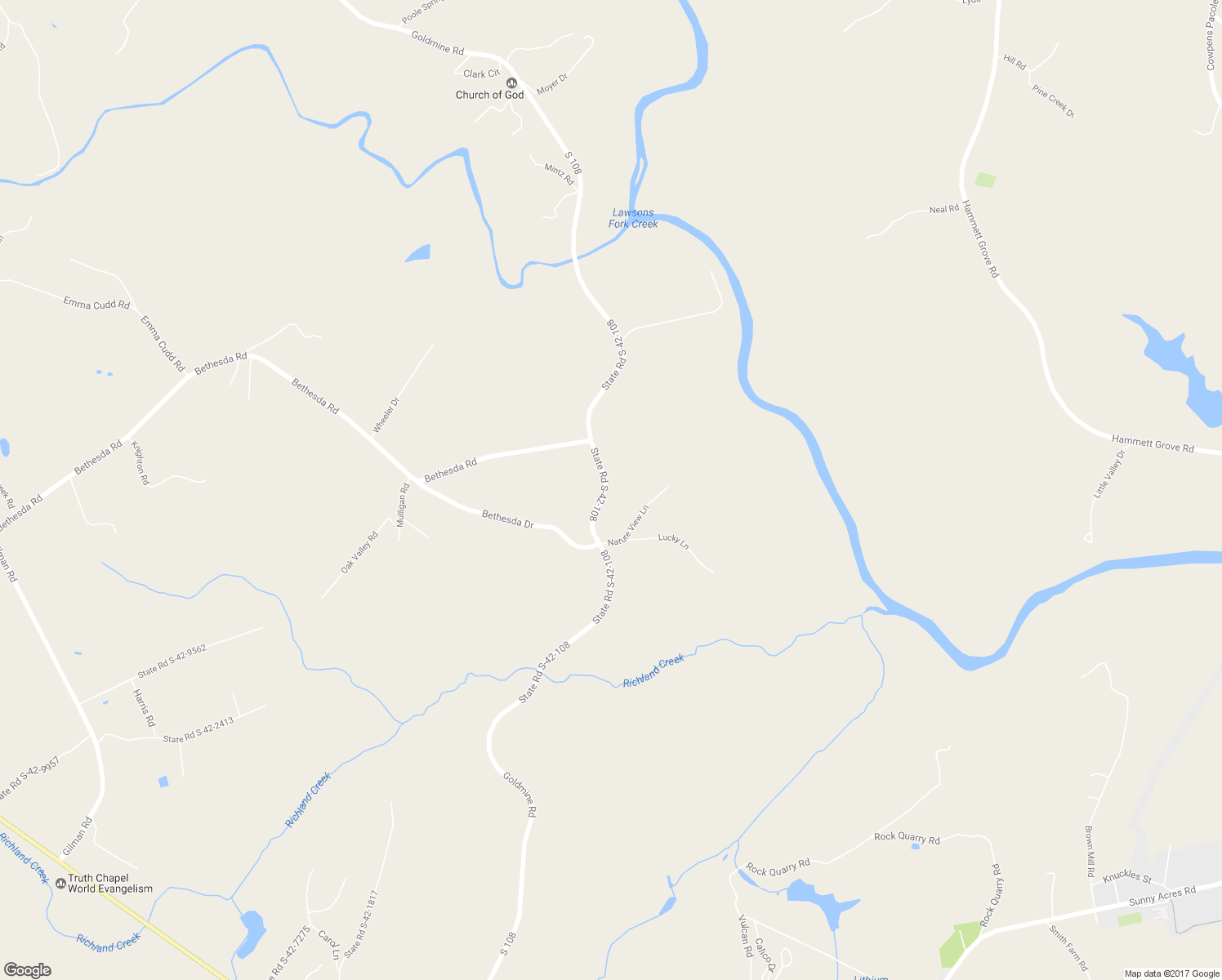 map of restaurants, bars, coffee shops, grocery stores, and more near 2661 Goldmine Road in Spartanburg