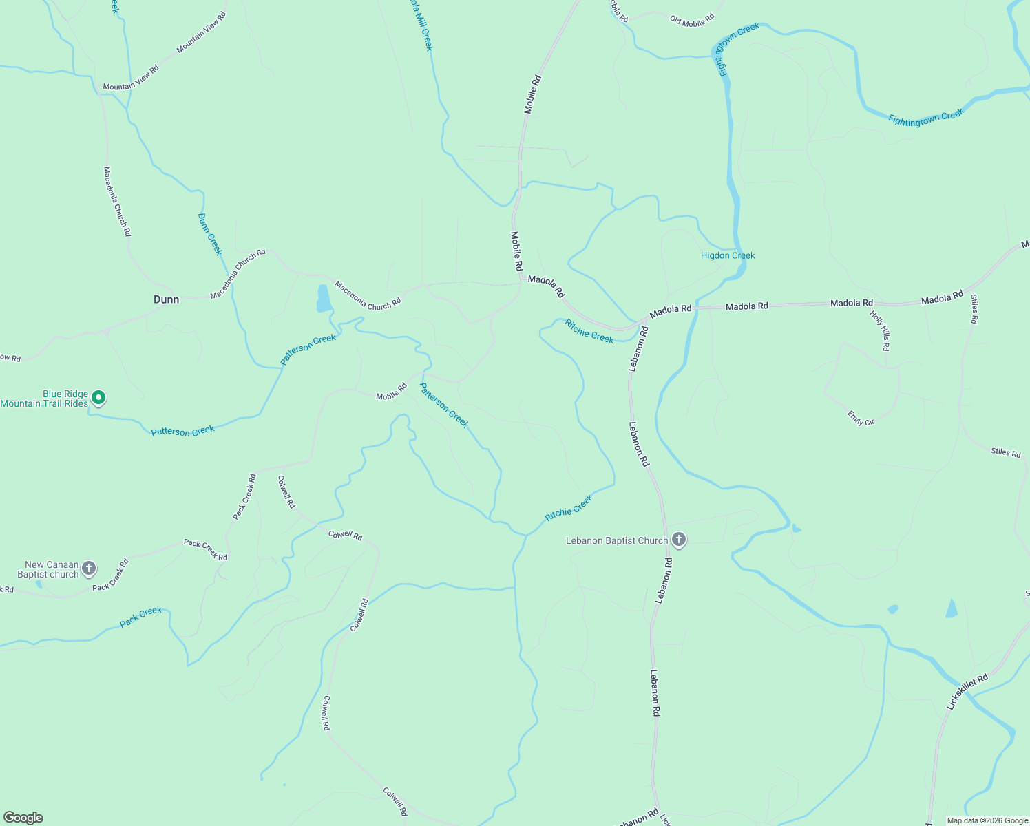 map of restaurants, bars, coffee shops, grocery stores, and more near 315 John's Ridge Road in Blue Ridge