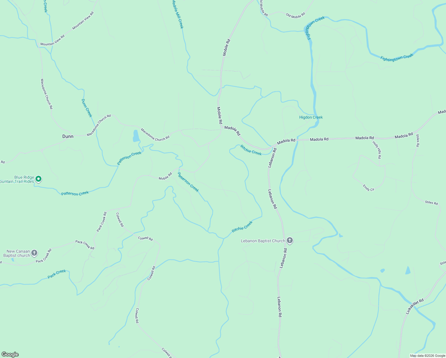 map of restaurants, bars, coffee shops, grocery stores, and more near 315 John's Ridge Road in Blue Ridge