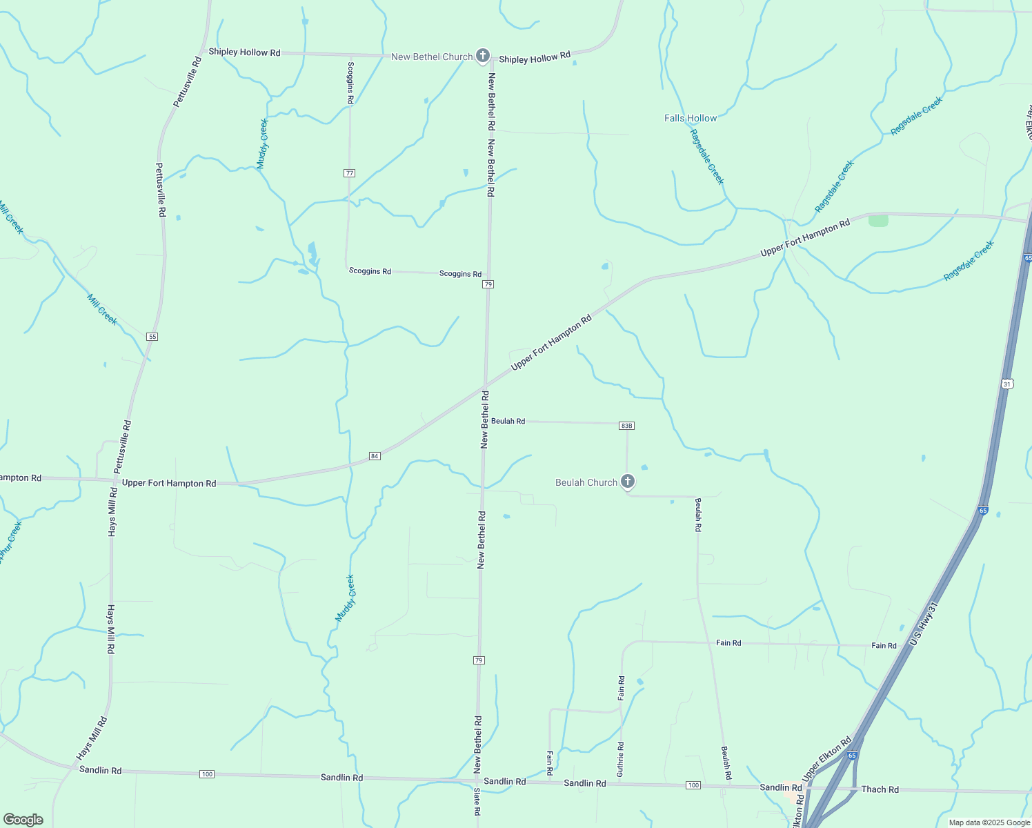 map of restaurants, bars, coffee shops, grocery stores, and more near 26908 Beulah Road in Elkmont
