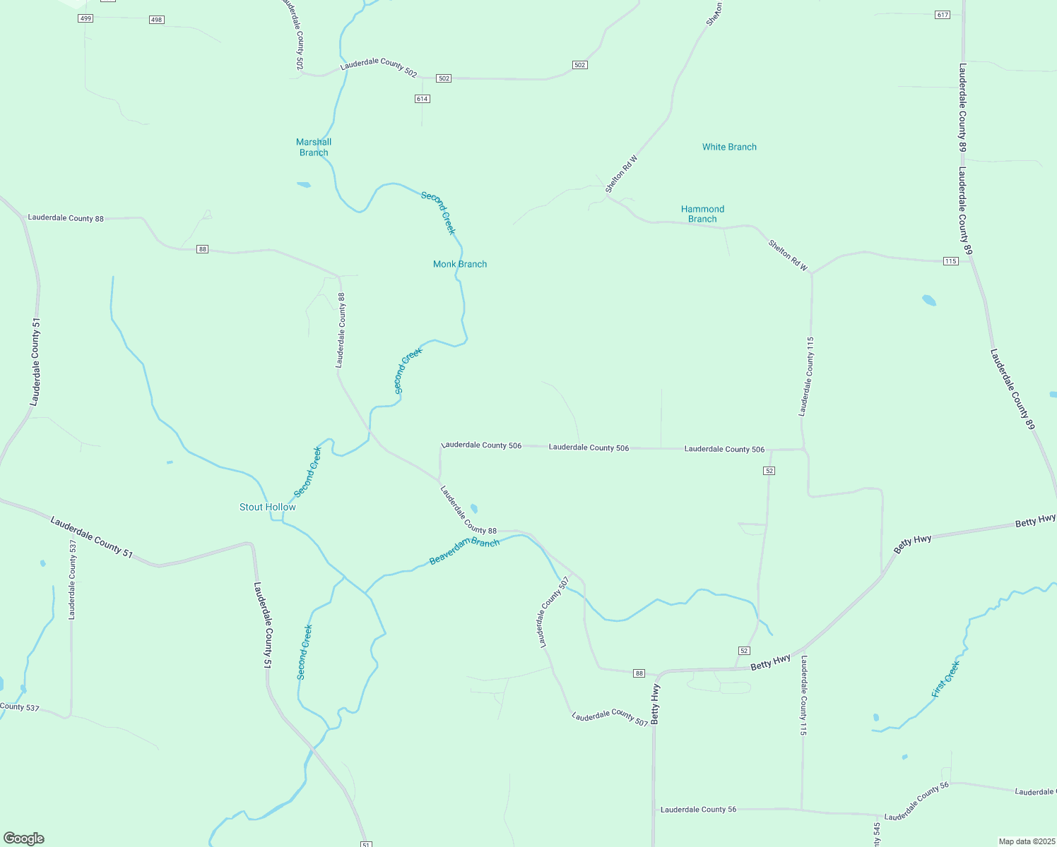 map of restaurants, bars, coffee shops, grocery stores, and more near 264 County Road 506 in Anderson