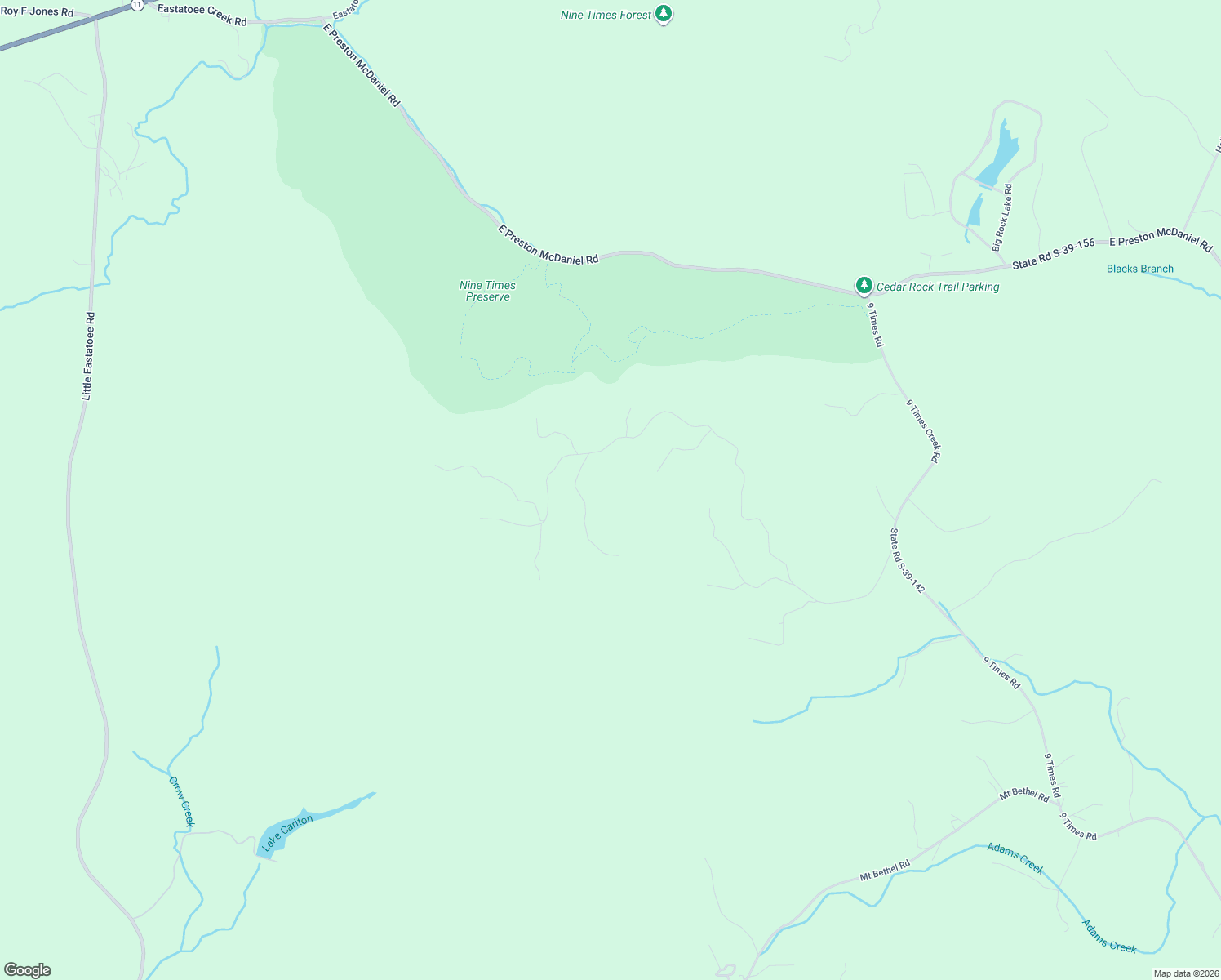 map of restaurants, bars, coffee shops, grocery stores, and more near 523 Upper Springs Road in Pickens