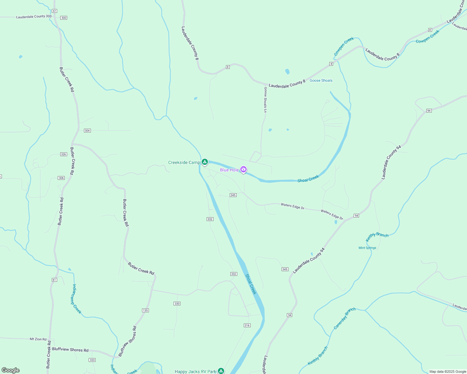 map of restaurants, bars, coffee shops, grocery stores, and more near 91 Waters Edge Lane in Florence