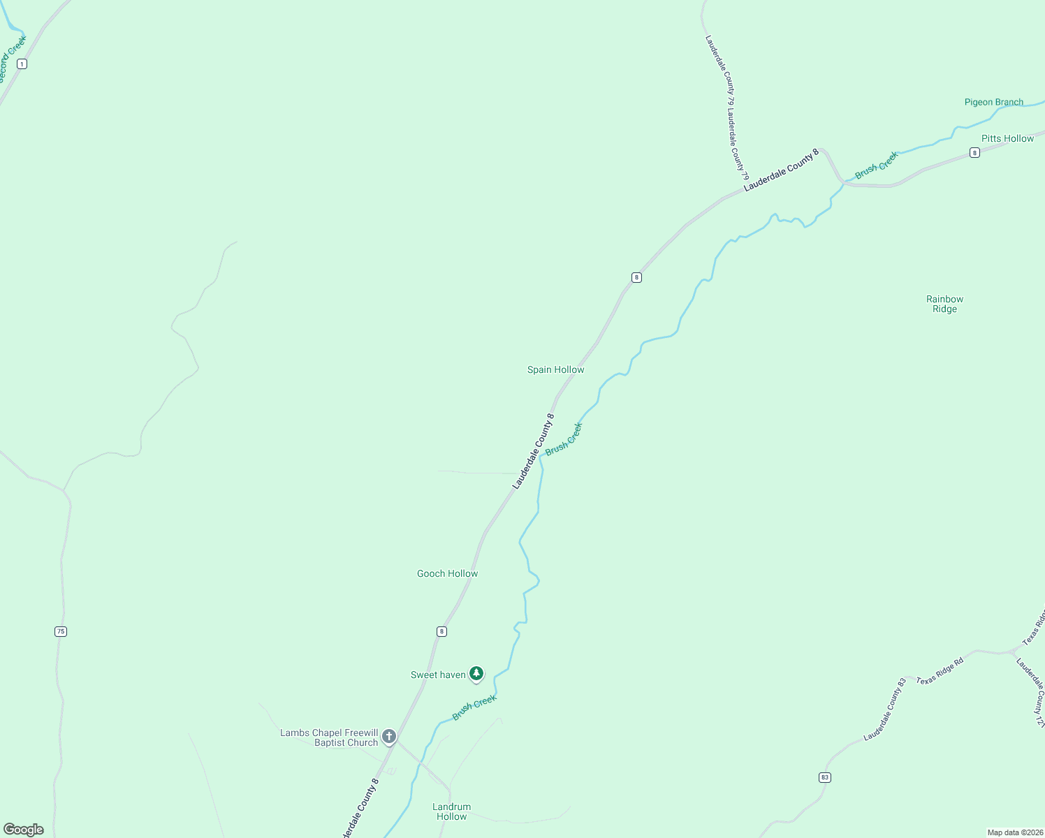 map of restaurants, bars, coffee shops, grocery stores, and more near 2811 County Road 8 in Waterloo