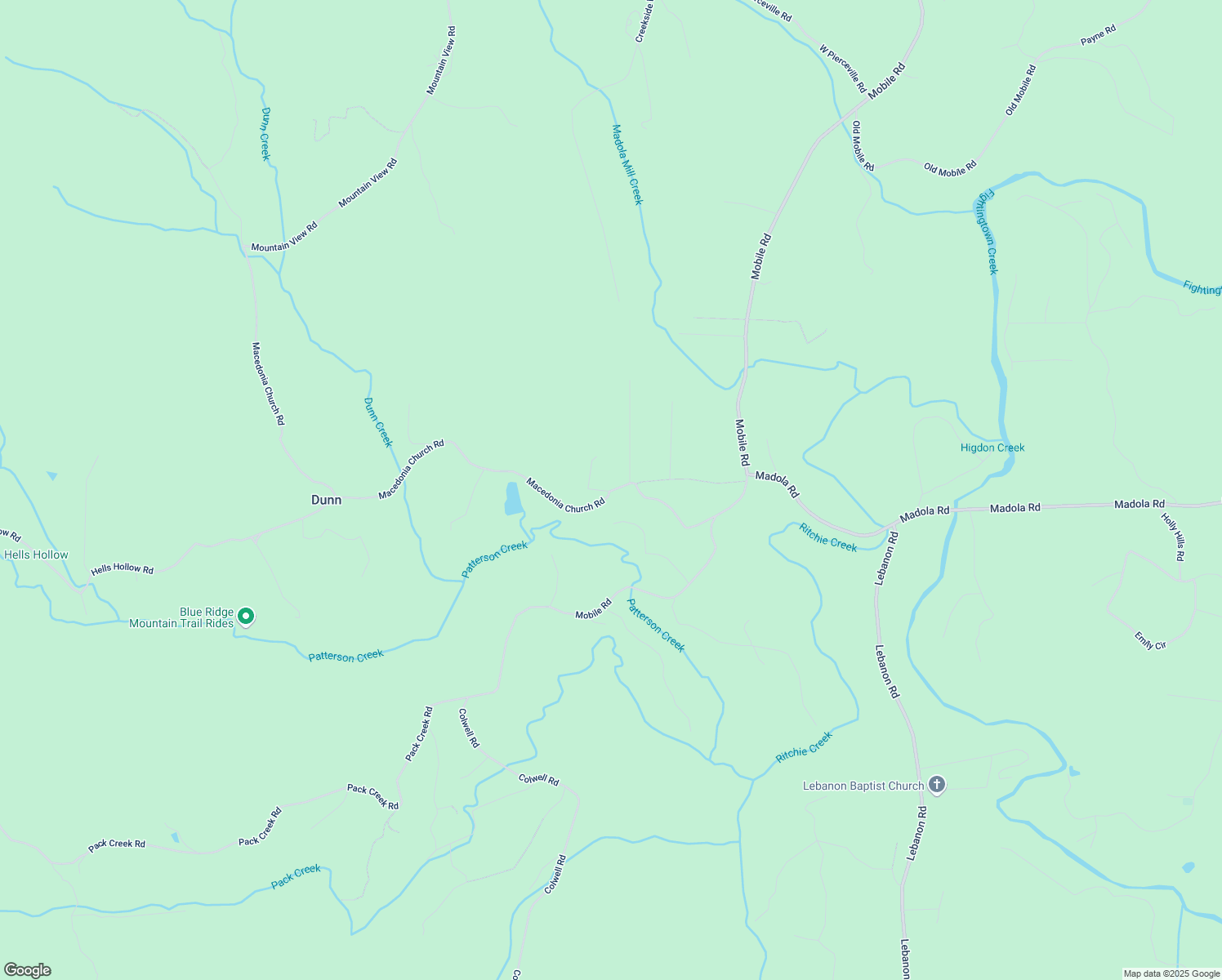 map of restaurants, bars, coffee shops, grocery stores, and more near 0 Mill Creek Acres in Blue Ridge