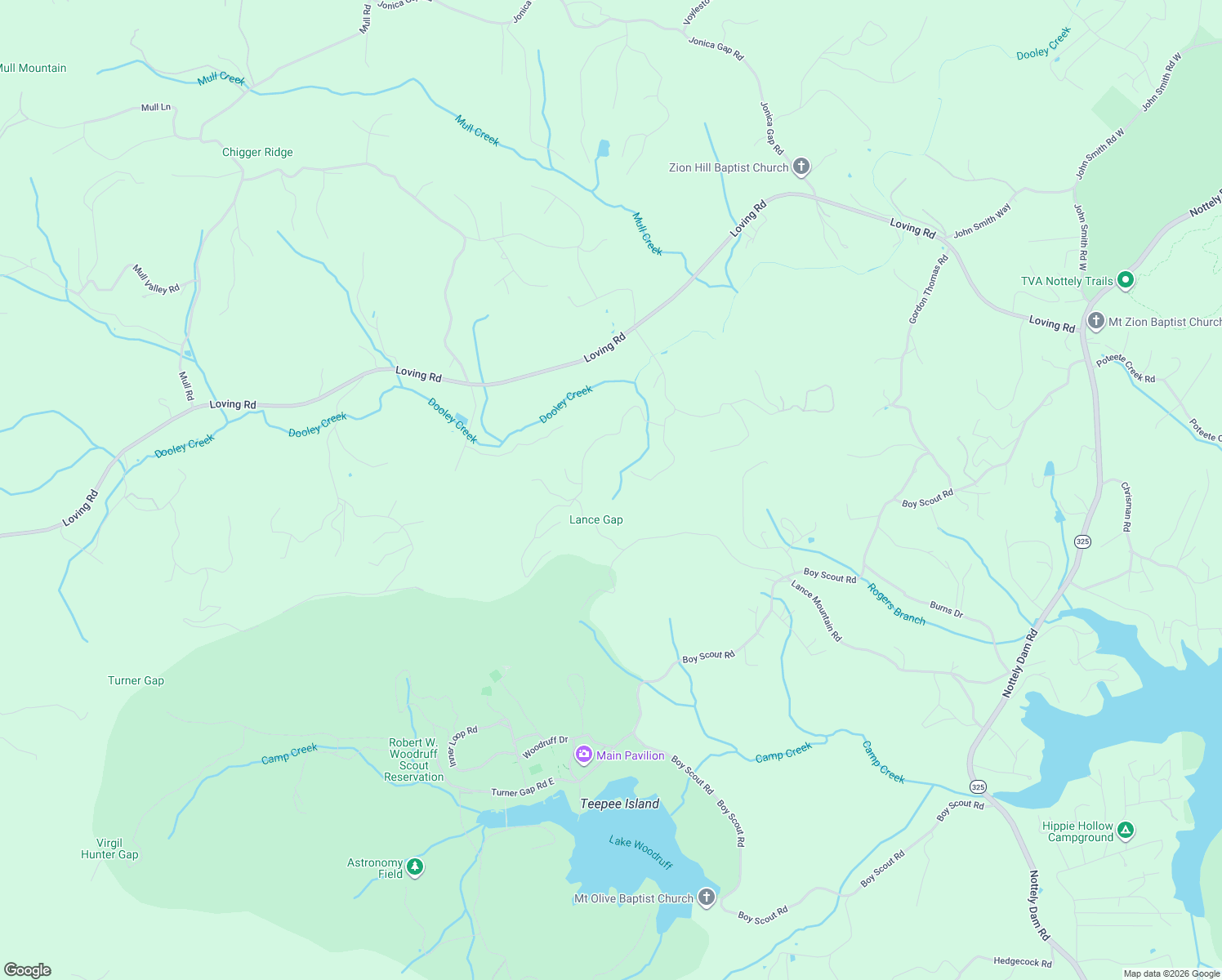 map of restaurants, bars, coffee shops, grocery stores, and more near 401 High Country Lane in Morganton