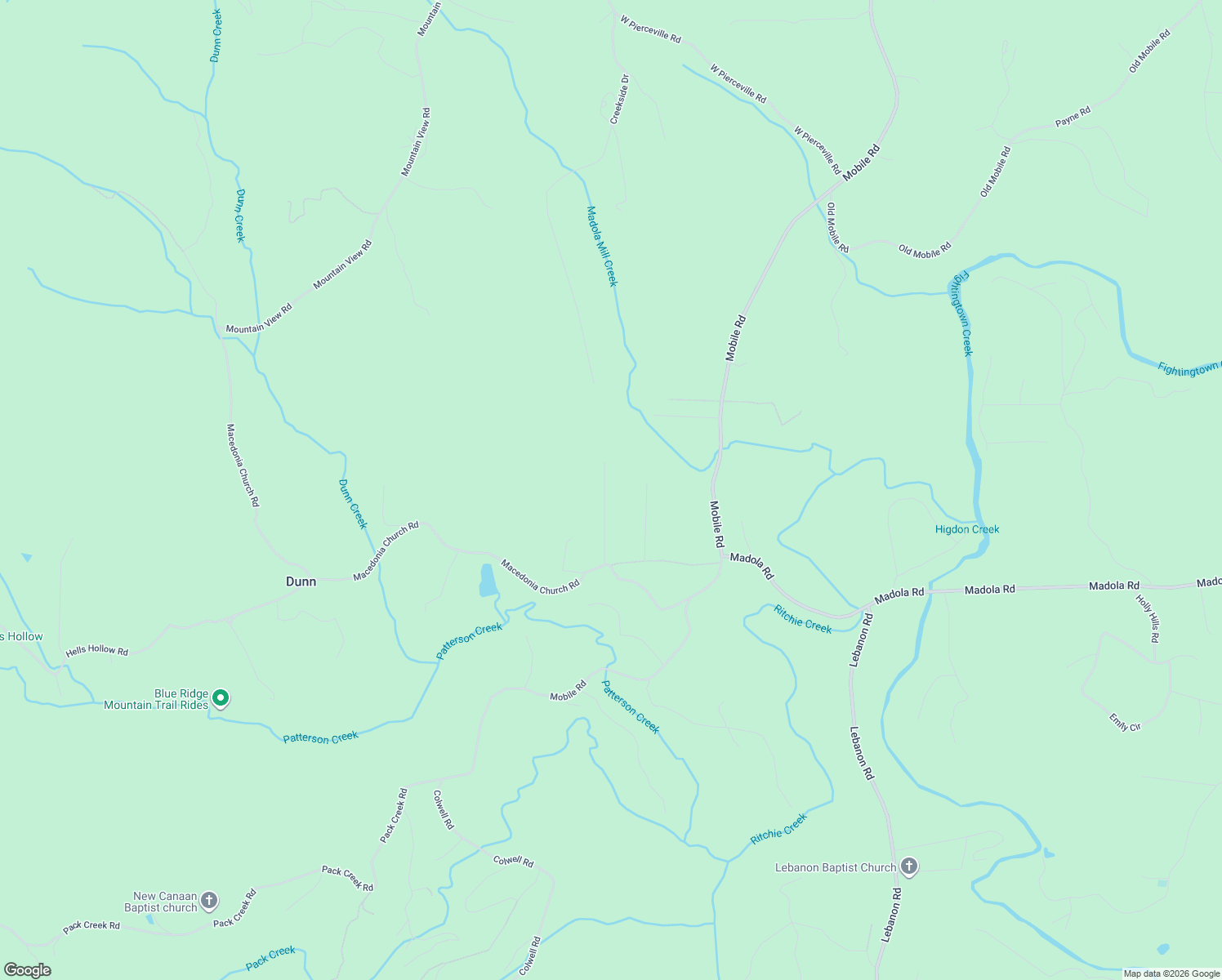 map of restaurants, bars, coffee shops, grocery stores, and more near 236 Bent Wood Lane in McCaysville