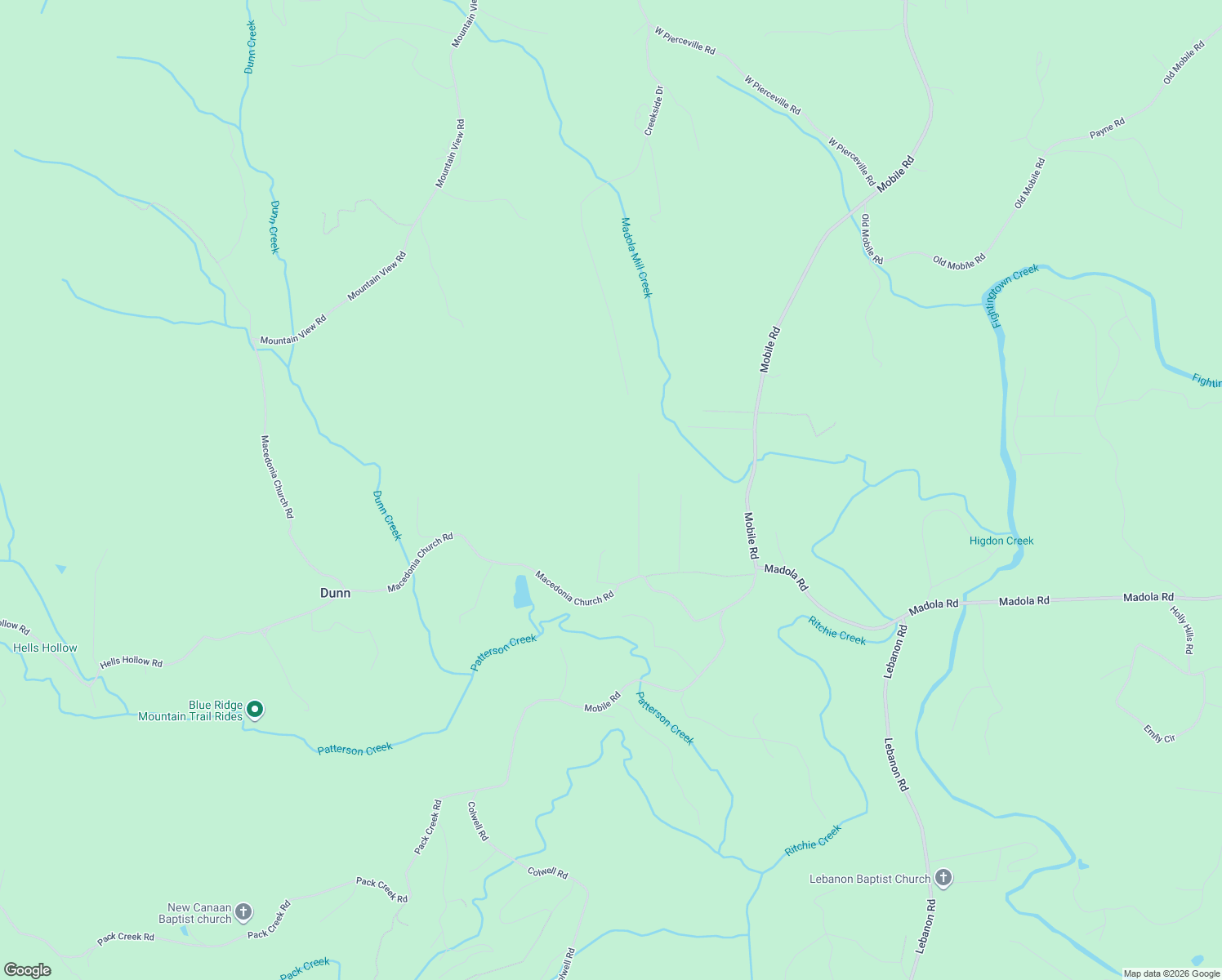 map of restaurants, bars, coffee shops, grocery stores, and more near 356 Mill Creek Acres in Blue Ridge
