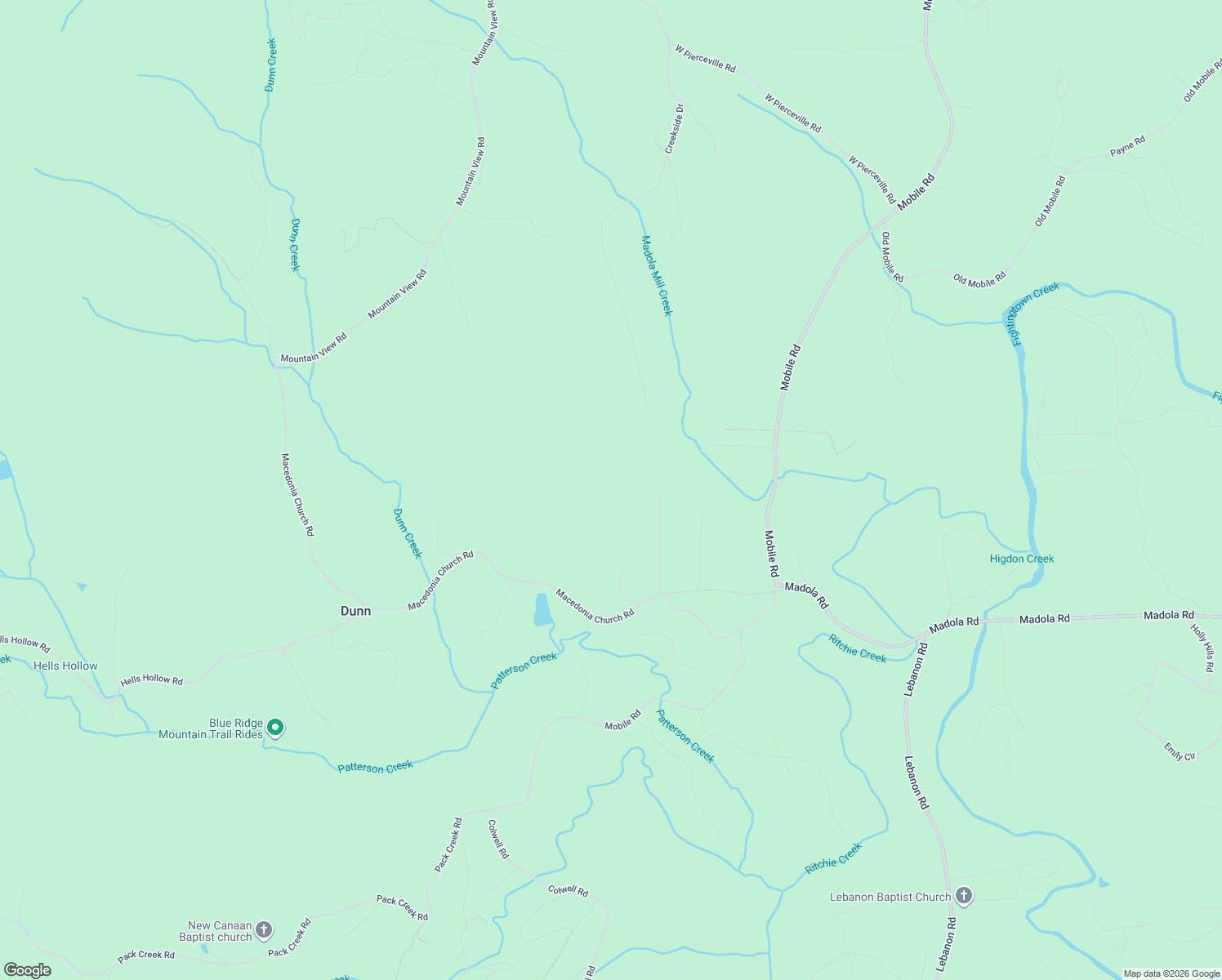 map of restaurants, bars, coffee shops, grocery stores, and more near 395 Mill Creek Acres in Blue Ridge