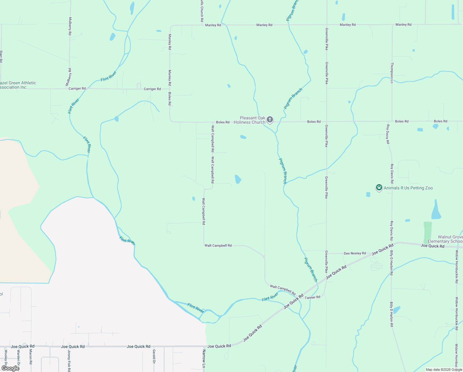 map of restaurants, bars, coffee shops, grocery stores, and more near 154 Dea Thomas Rd in Hazel Green