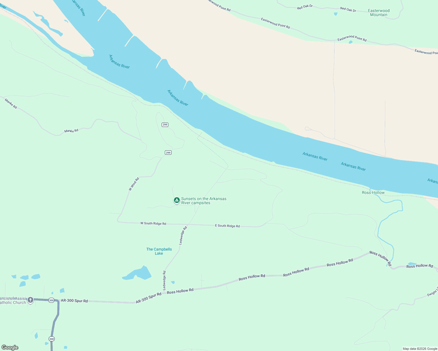 map of restaurants, bars, coffee shops, grocery stores, and more near 225 Ledwedge Road in Bigelow