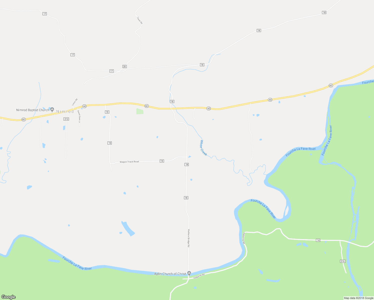 map of restaurants, bars, coffee shops, grocery stores, and more near 65 Wallace Bridge Road in Perryville