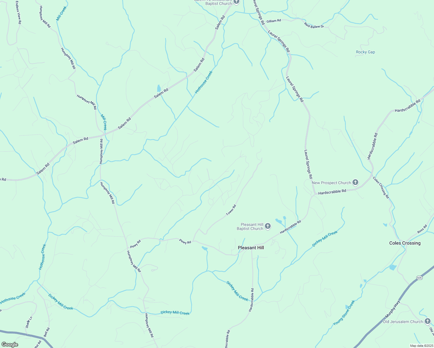 map of restaurants, bars, coffee shops, grocery stores, and more near 952 Spruce Circle in Mineral Bluff