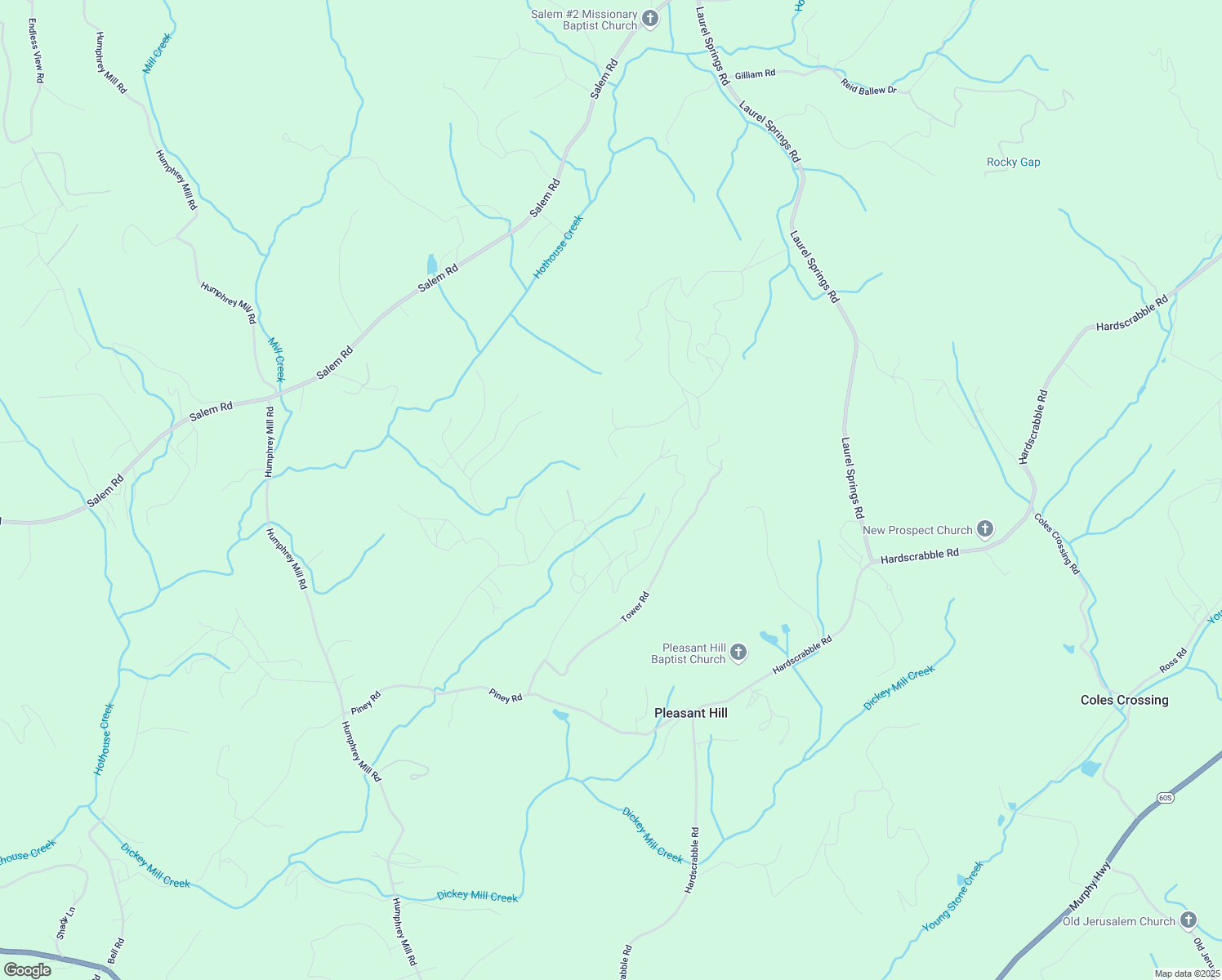 map of restaurants, bars, coffee shops, grocery stores, and more near 952 Spruce Circle in Mineral Bluff