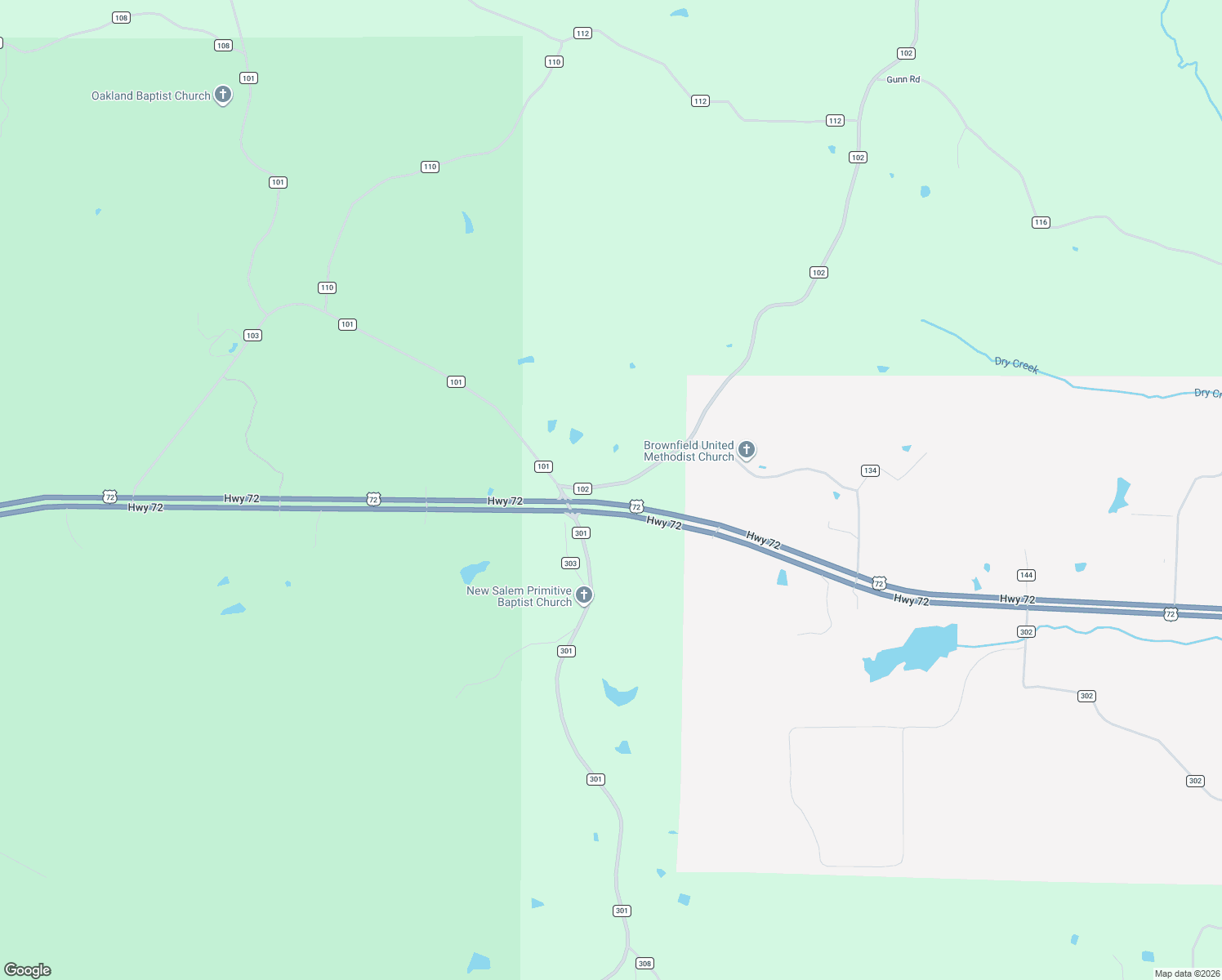 map of restaurants, bars, coffee shops, grocery stores, and more near 210 County Road 333a in Tiplersville