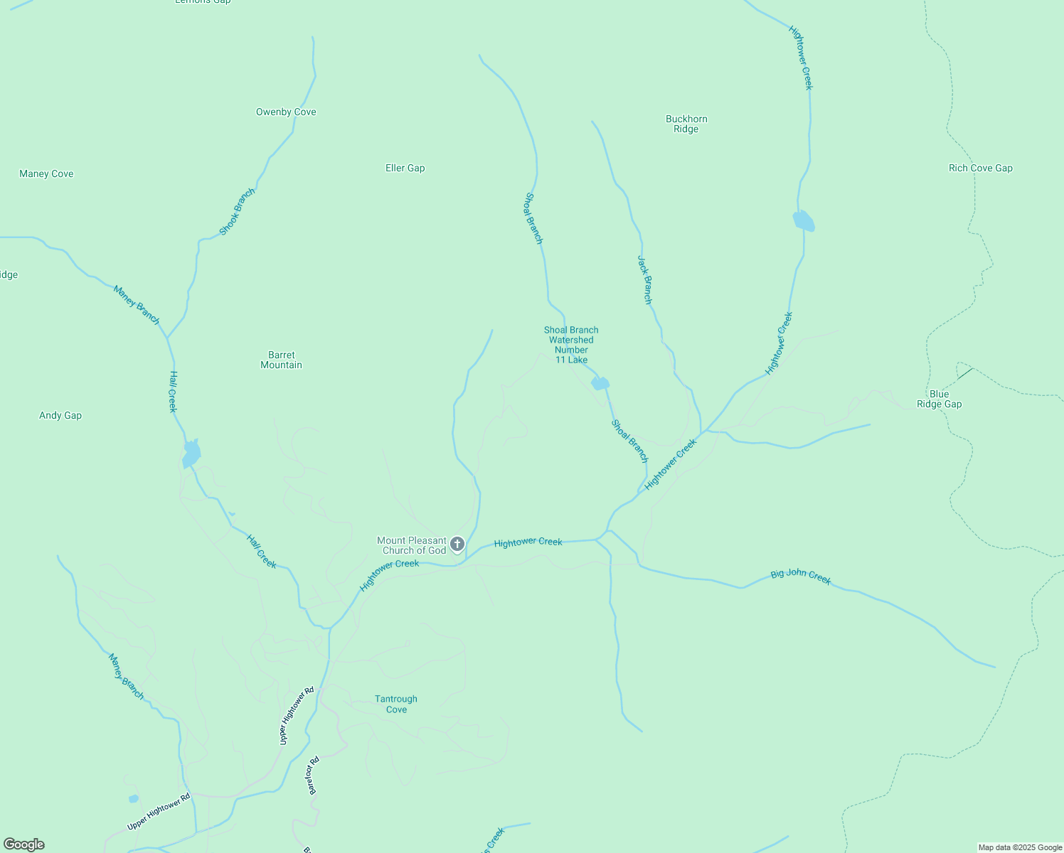 map of restaurants, bars, coffee shops, grocery stores, and more near in Hiawassee