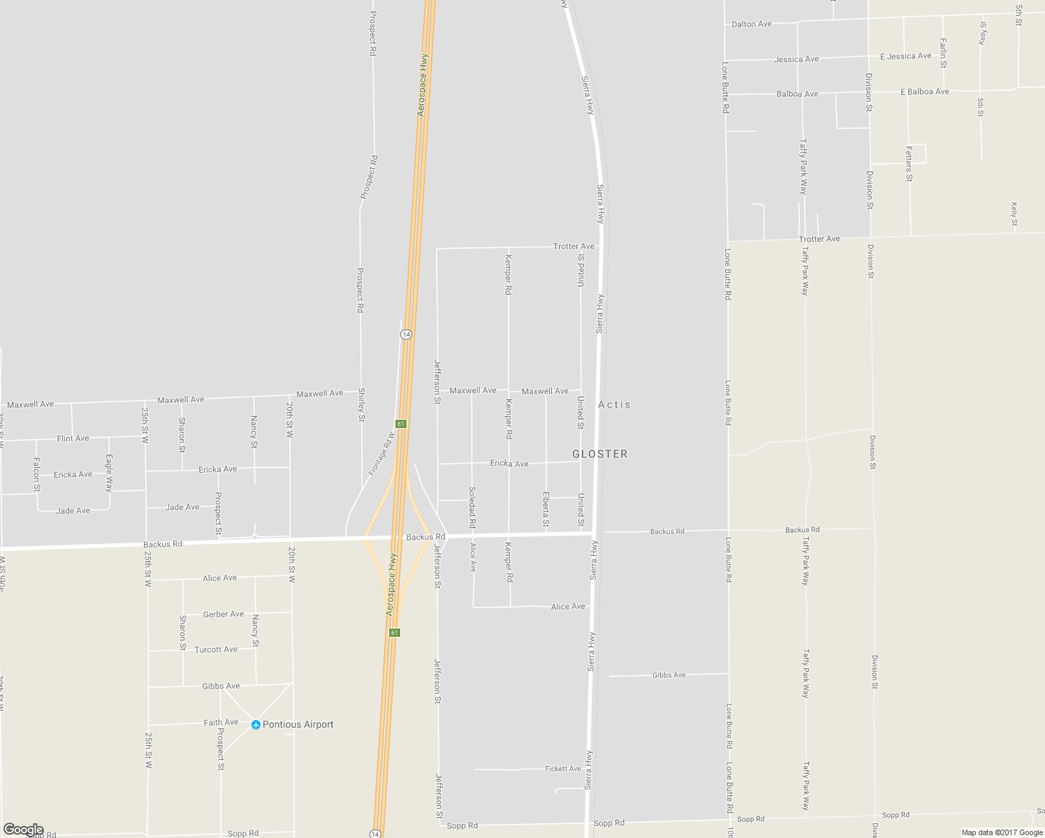 map of restaurants, bars, coffee shops, grocery stores, and more near 9400 Kemper Road in Mojave