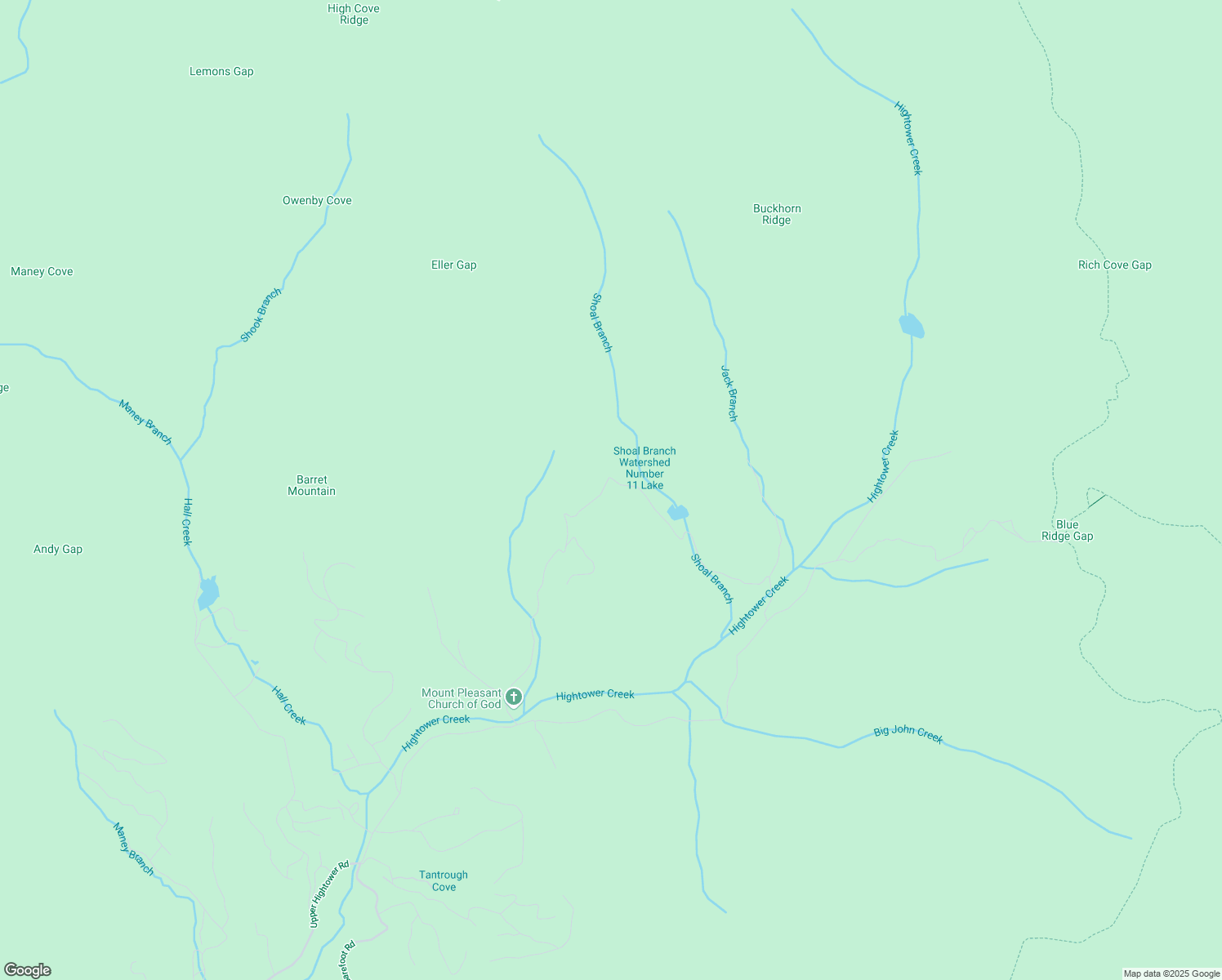 map of restaurants, bars, coffee shops, grocery stores, and more near in Hiawassee