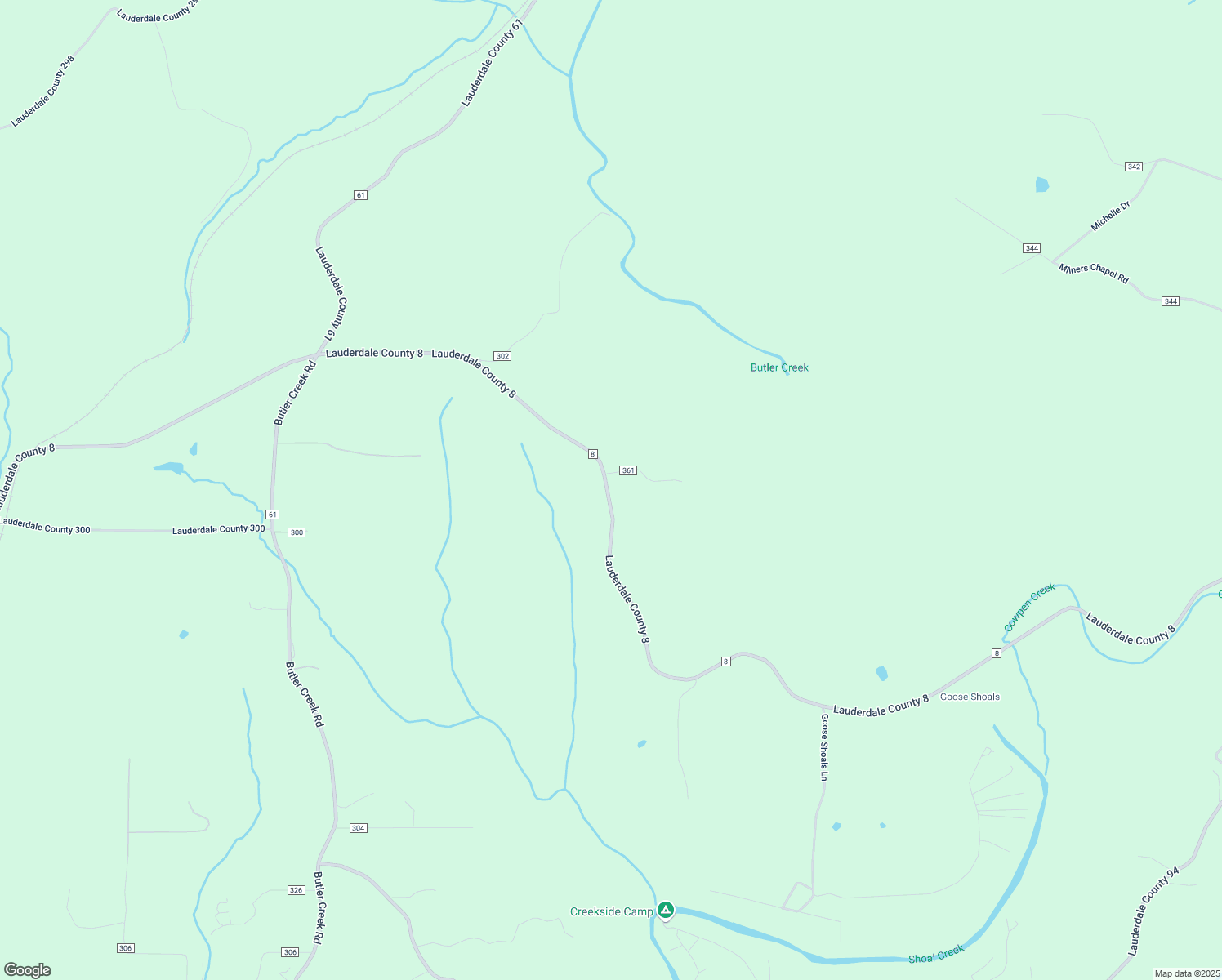 map of restaurants, bars, coffee shops, grocery stores, and more near 28151 County Road 8 in Florence