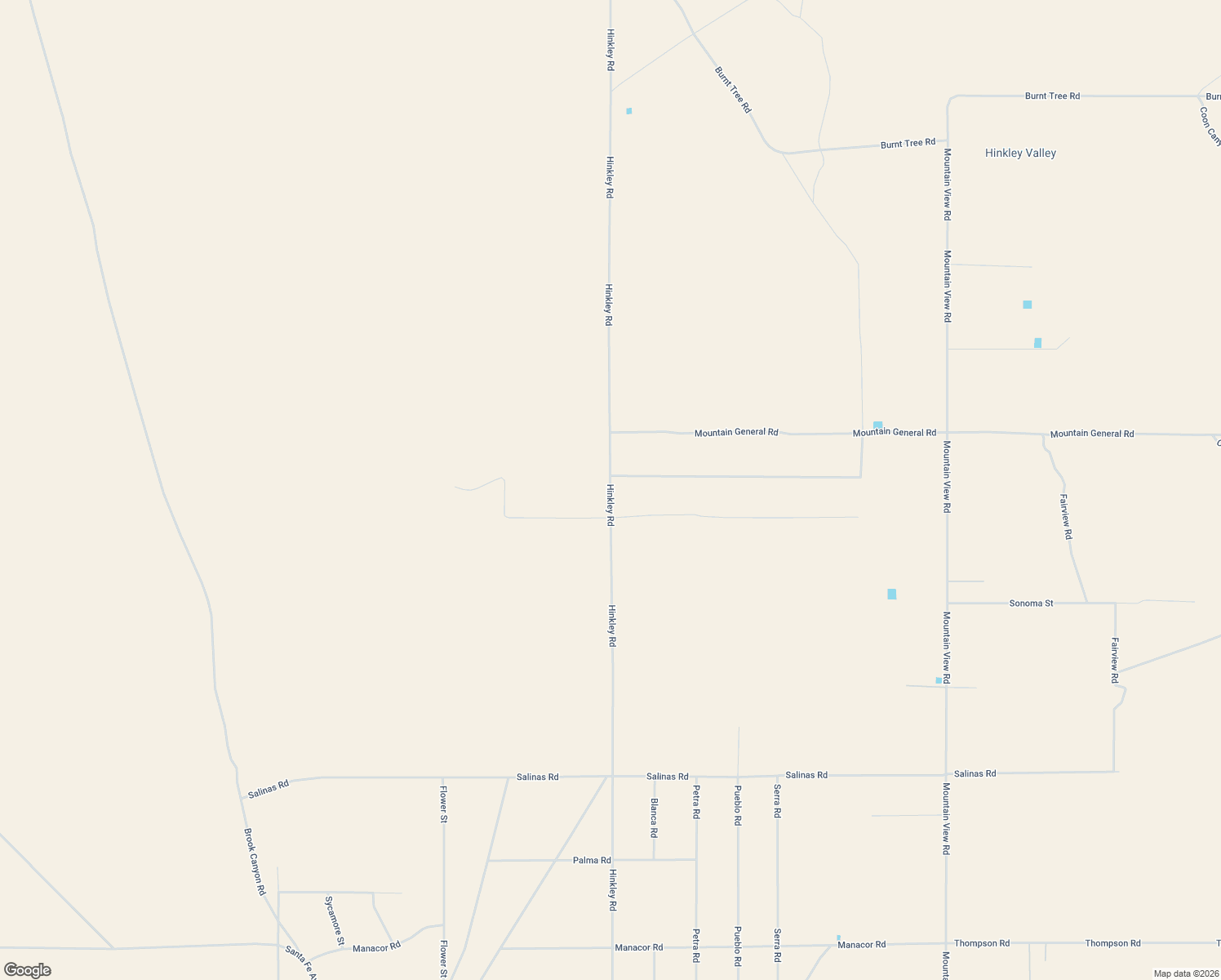 map of restaurants, bars, coffee shops, grocery stores, and more near 39222 Hinkley Road in Hinkley