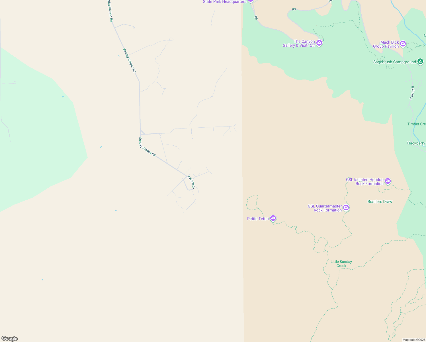 map of restaurants, bars, coffee shops, grocery stores, and more near 10920 Crestway Dr in Canyon