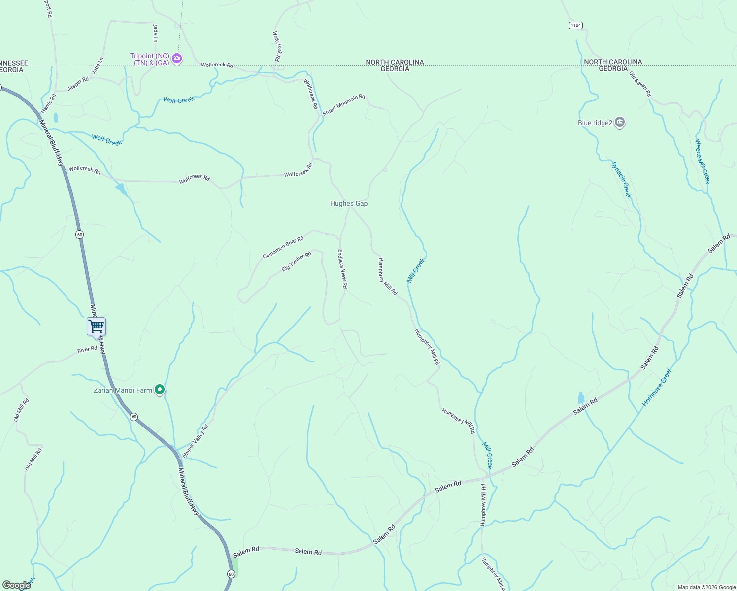 map of restaurants, bars, coffee shops, grocery stores, and more near in McCaysville