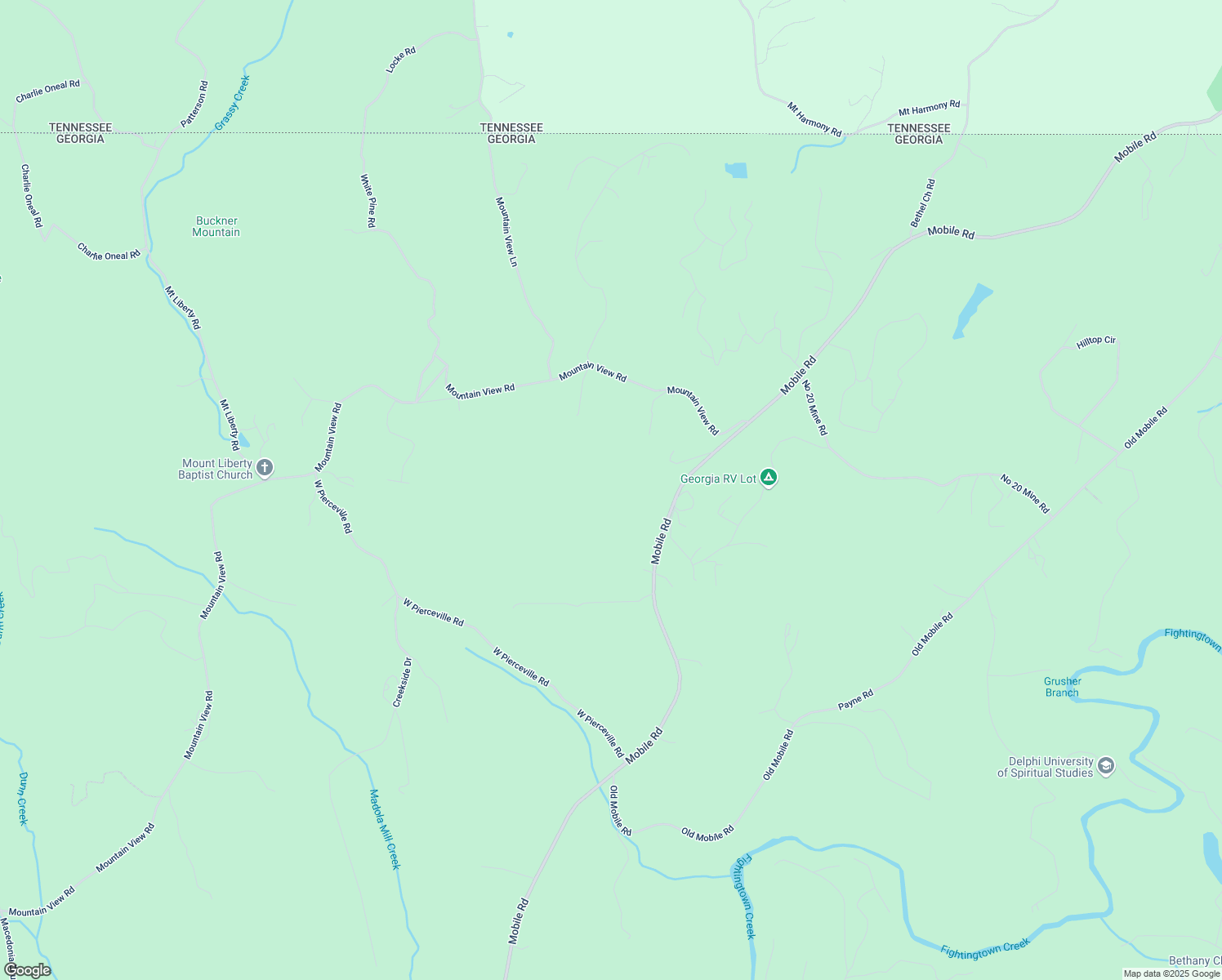 map of restaurants, bars, coffee shops, grocery stores, and more near 4238 Mobile Road in McCaysville