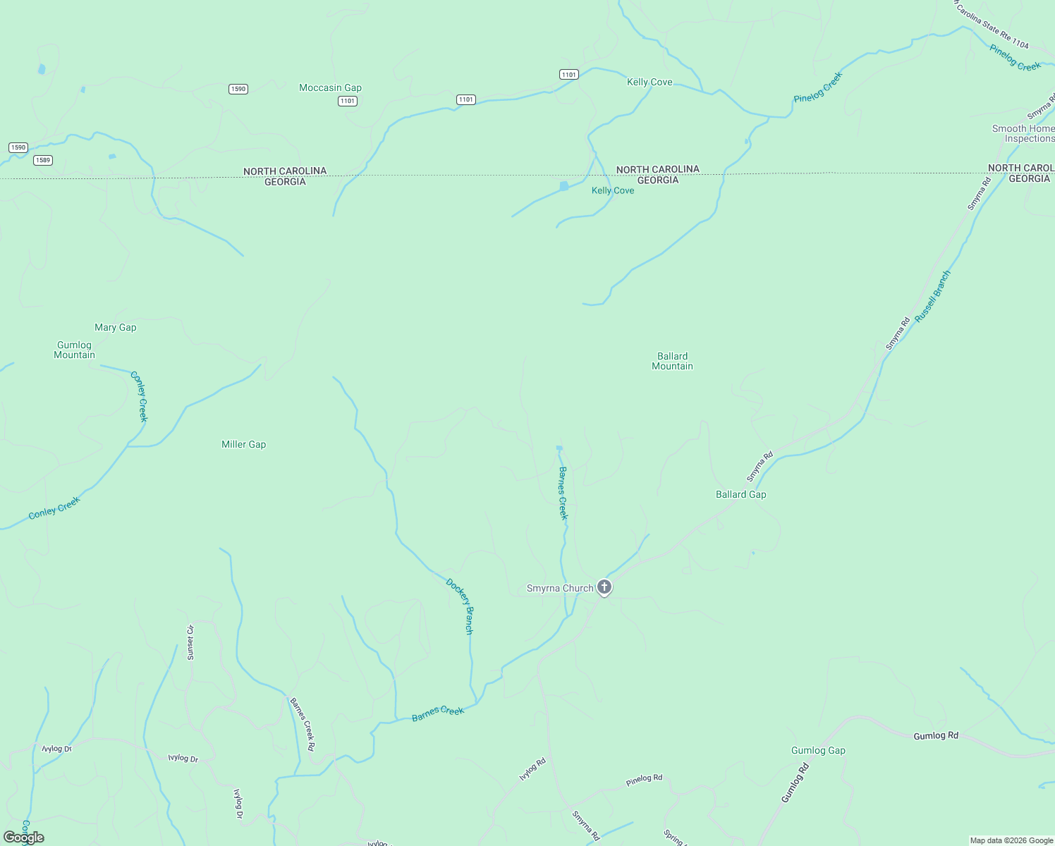 map of restaurants, bars, coffee shops, grocery stores, and more near 142 Wildwood Road in Young Harris