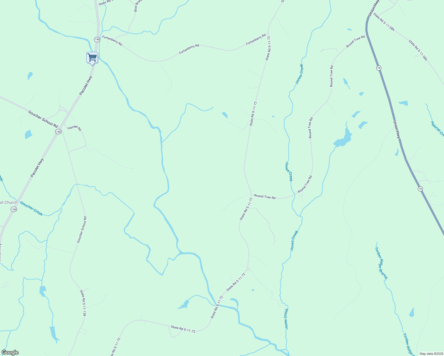 map of restaurants, bars, coffee shops, grocery stores, and more near 1012 Burnt Gin Rd in Gaffney