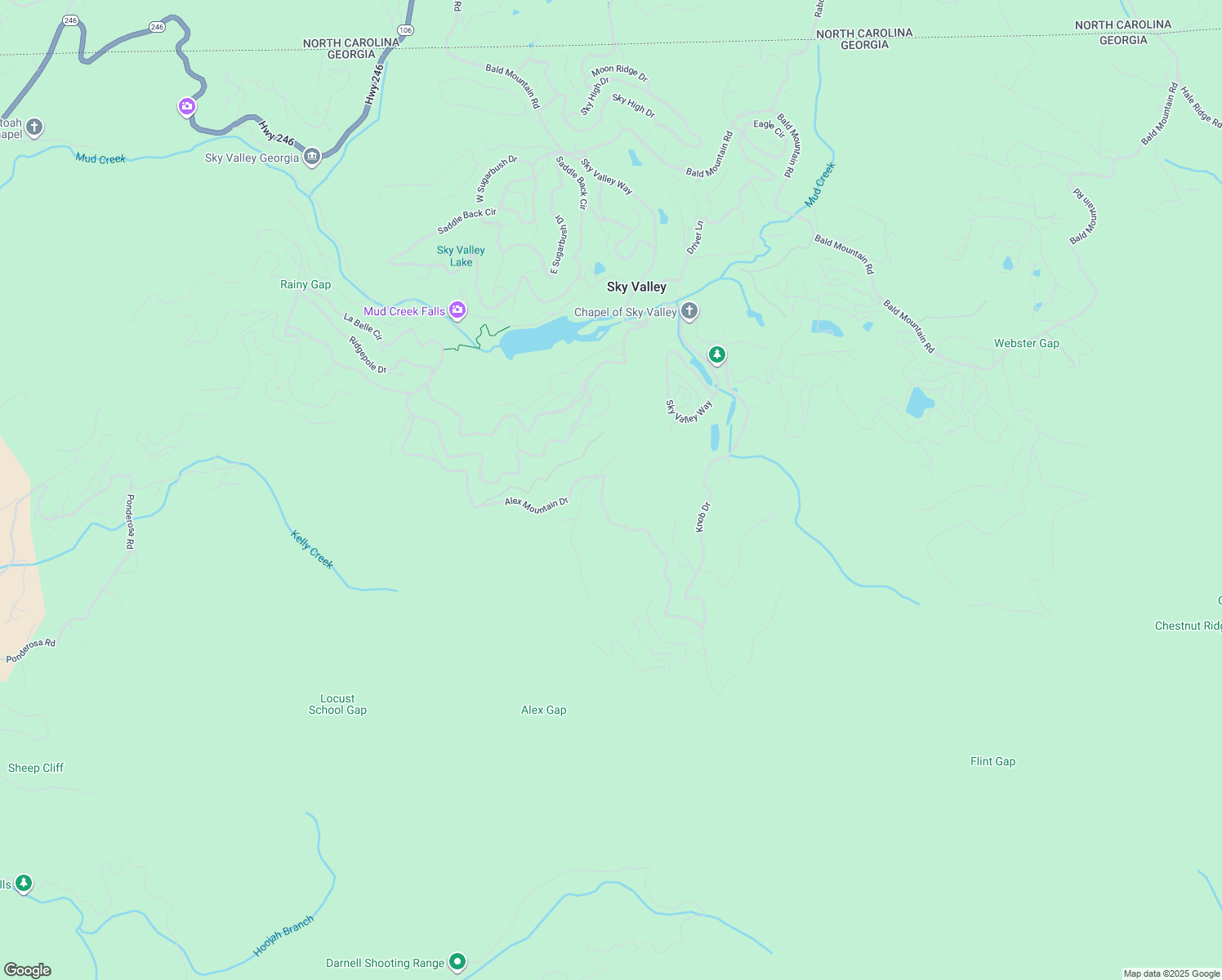 map of restaurants, bars, coffee shops, grocery stores, and more near in Dillard