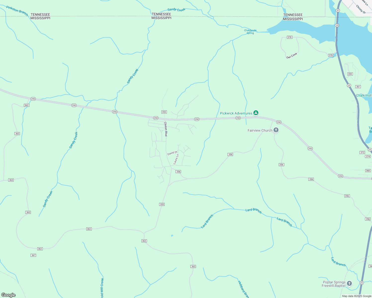 map of restaurants, bars, coffee shops, grocery stores, and more near 12 Tyson Trail in Iuka