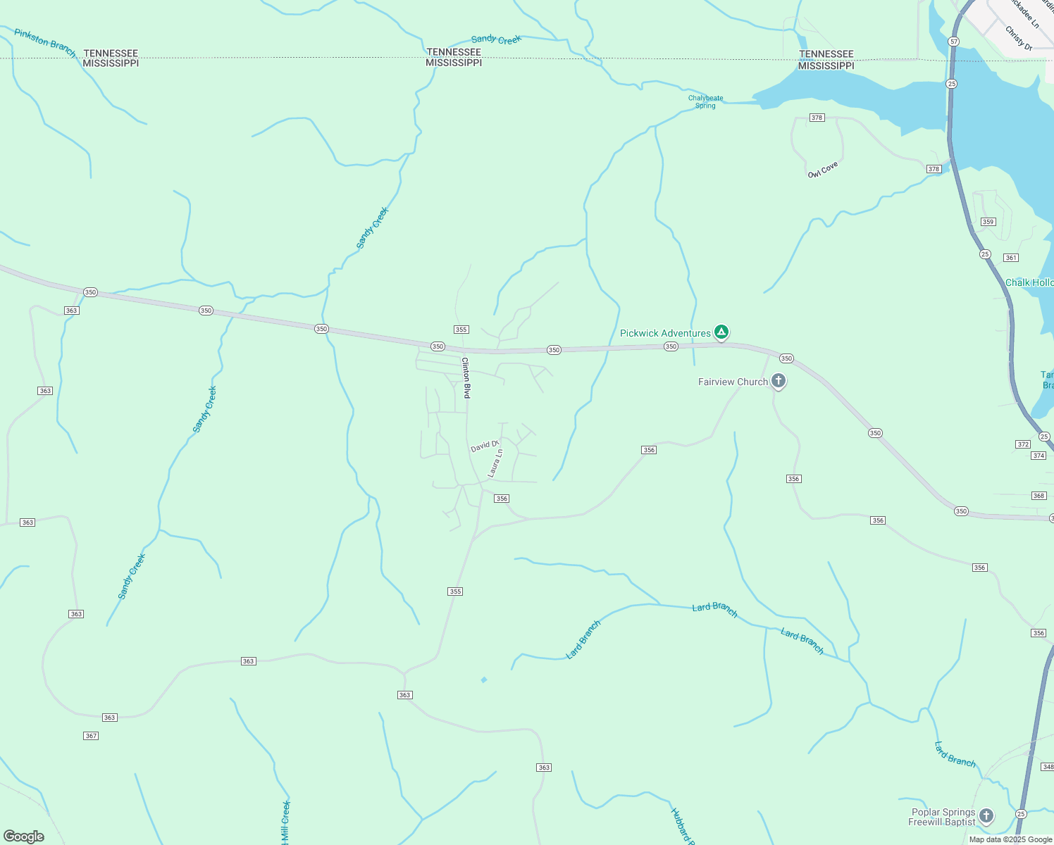 map of restaurants, bars, coffee shops, grocery stores, and more near 12 Tyson Trail in Iuka