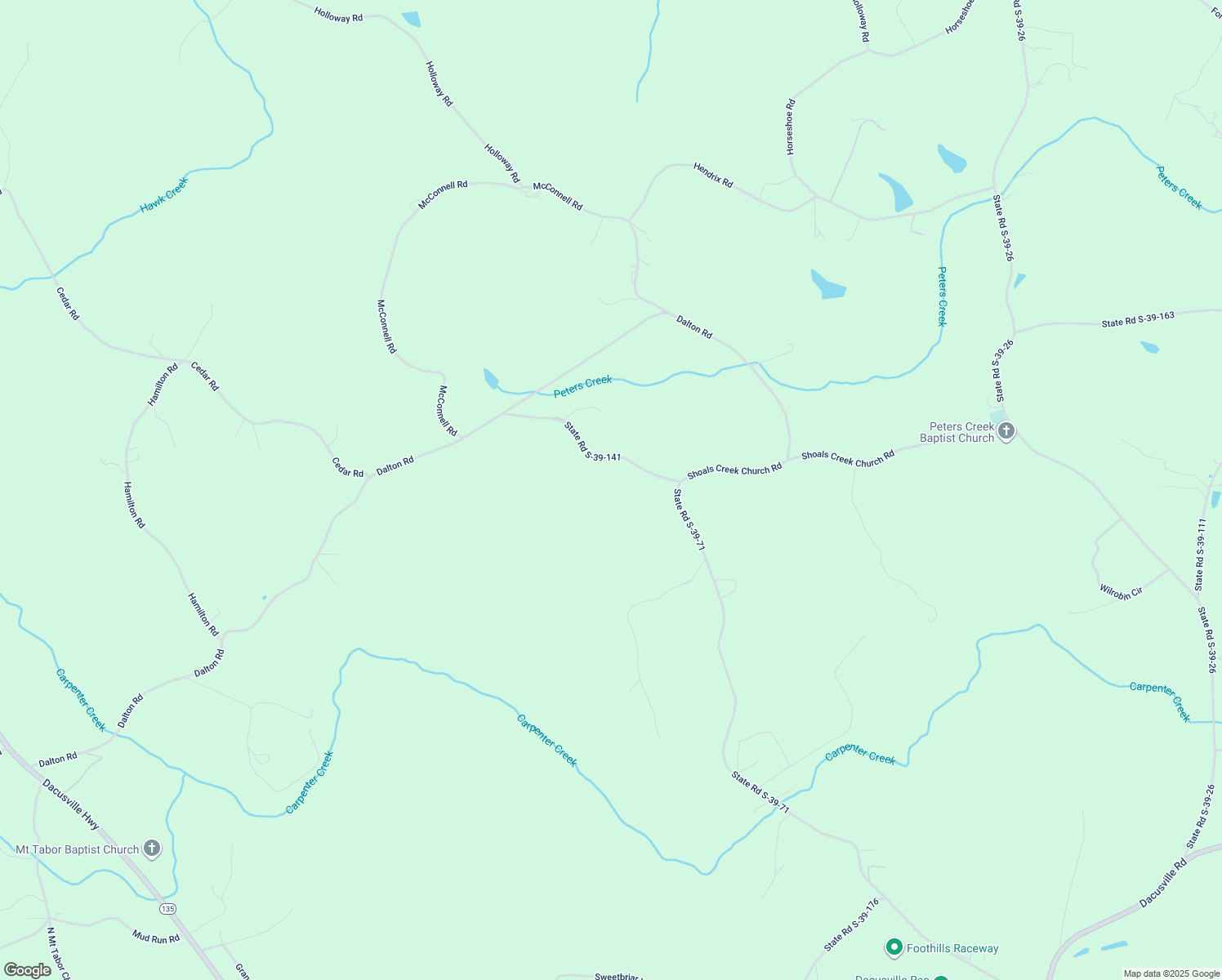 map of restaurants, bars, coffee shops, grocery stores, and more near 210 State Road S-39-141 in Easley