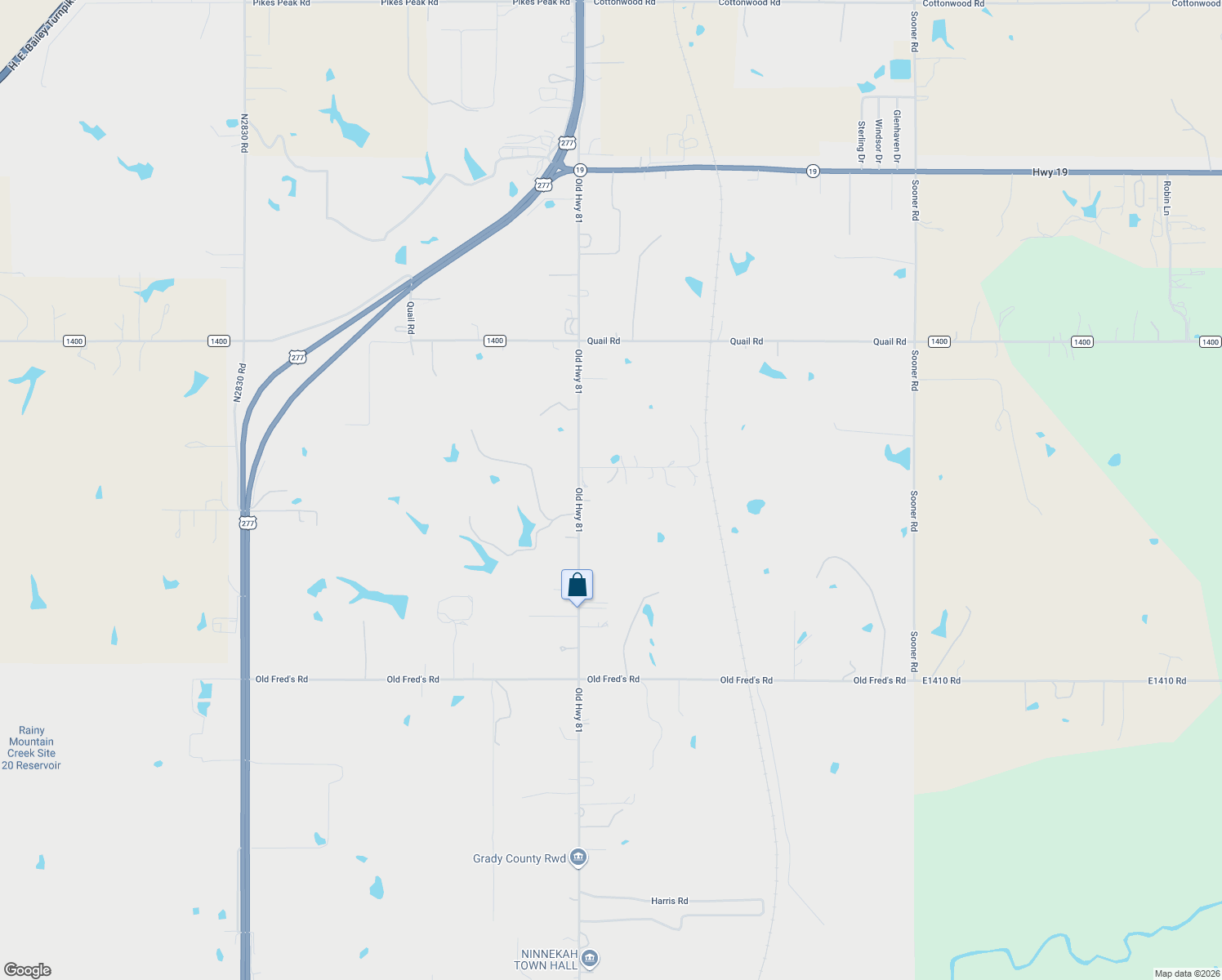 map of restaurants, bars, coffee shops, grocery stores, and more near 200 Riddle in Chickasha