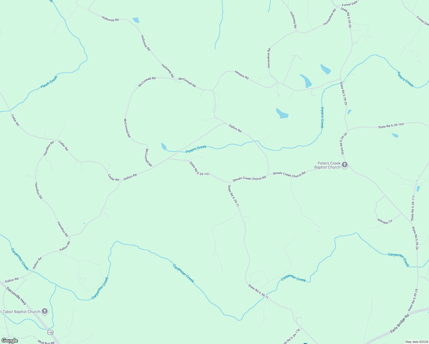 map of restaurants, bars, coffee shops, grocery stores, and more near 211 State Road S-39-141 in Easley