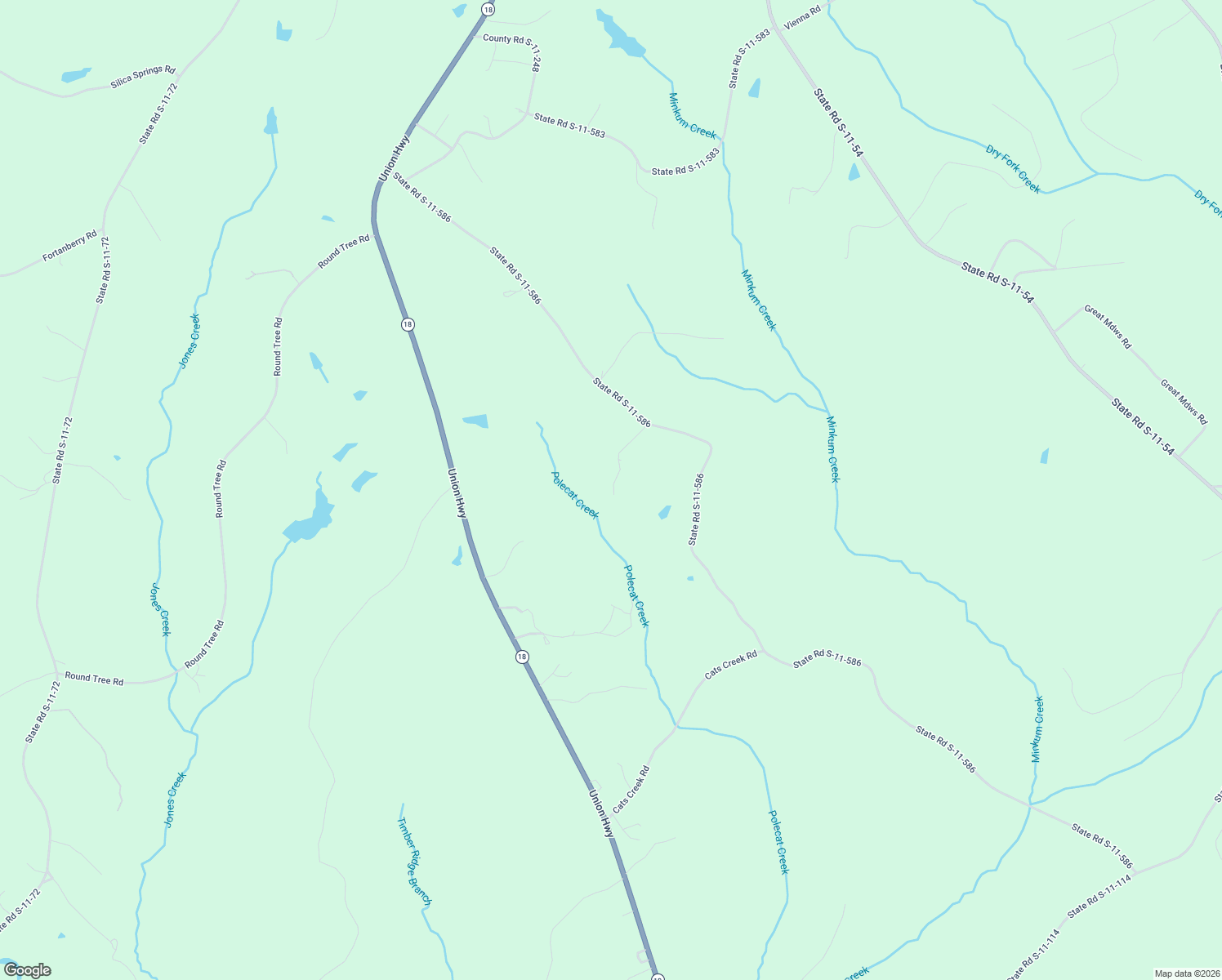 map of restaurants, bars, coffee shops, grocery stores, and more near 492 State Road S-11-586 in Gaffney