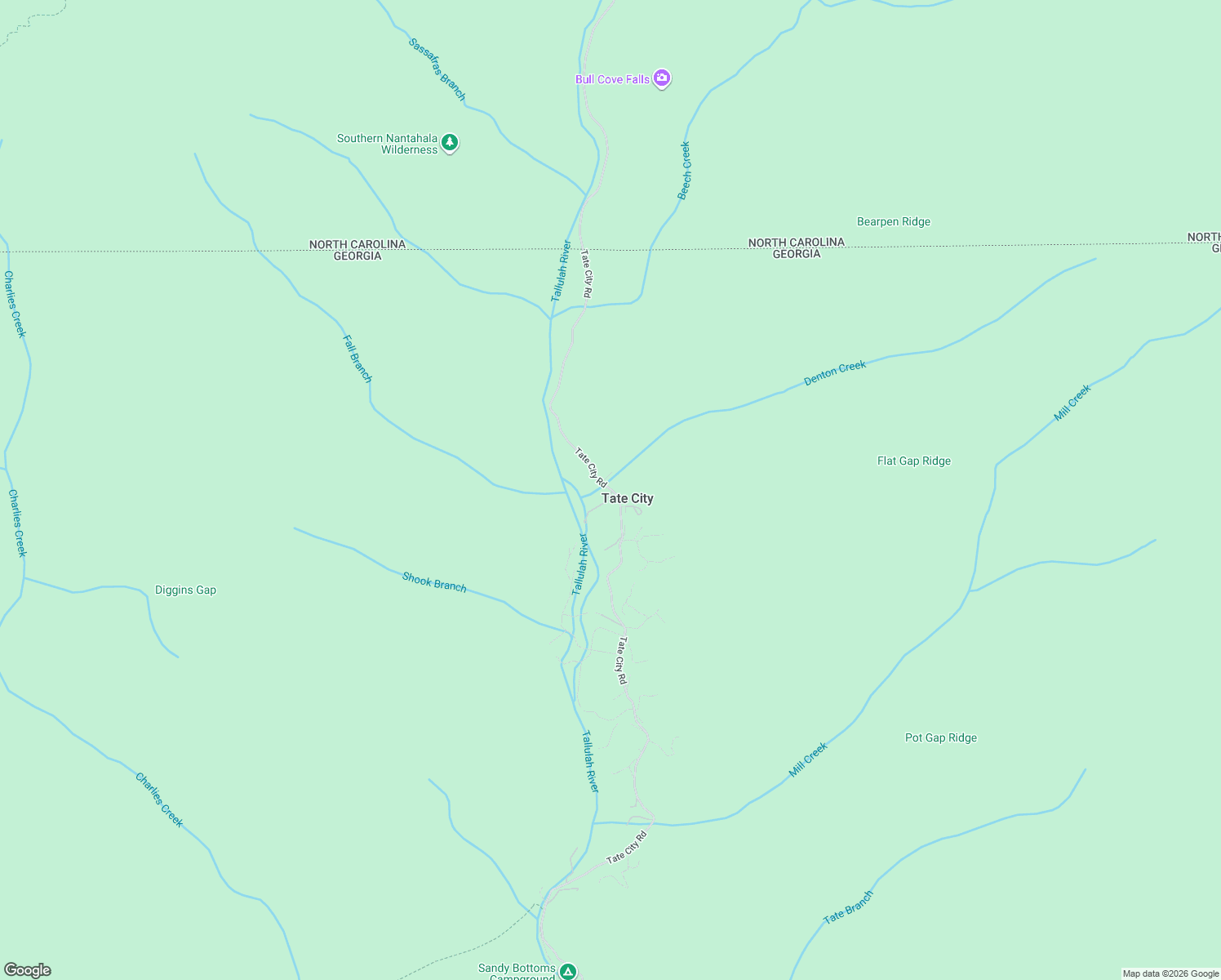 map of restaurants, bars, coffee shops, grocery stores, and more near 2234 River Run in Clayton