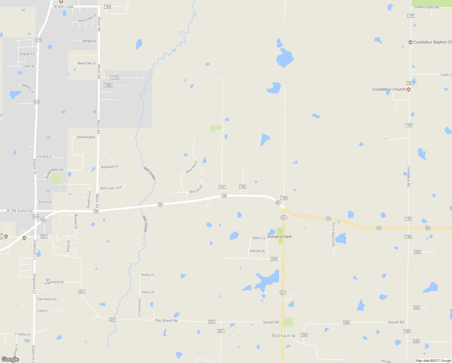 map of restaurants, bars, coffee shops, grocery stores, and more near 101 Monk Cemetery Road in Ward