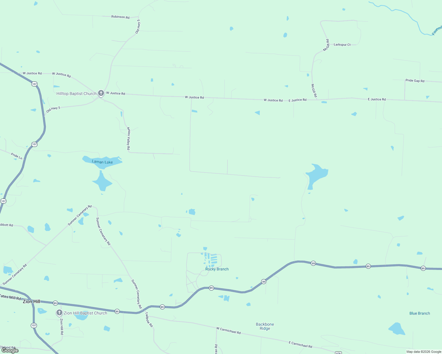 map of restaurants, bars, coffee shops, grocery stores, and more near 14125 Parnell Road in Cabot