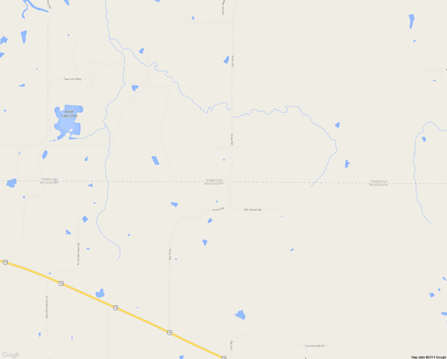 map of restaurants, bars, coffee shops, grocery stores, and more near 3510 Knox Rd in Rossville