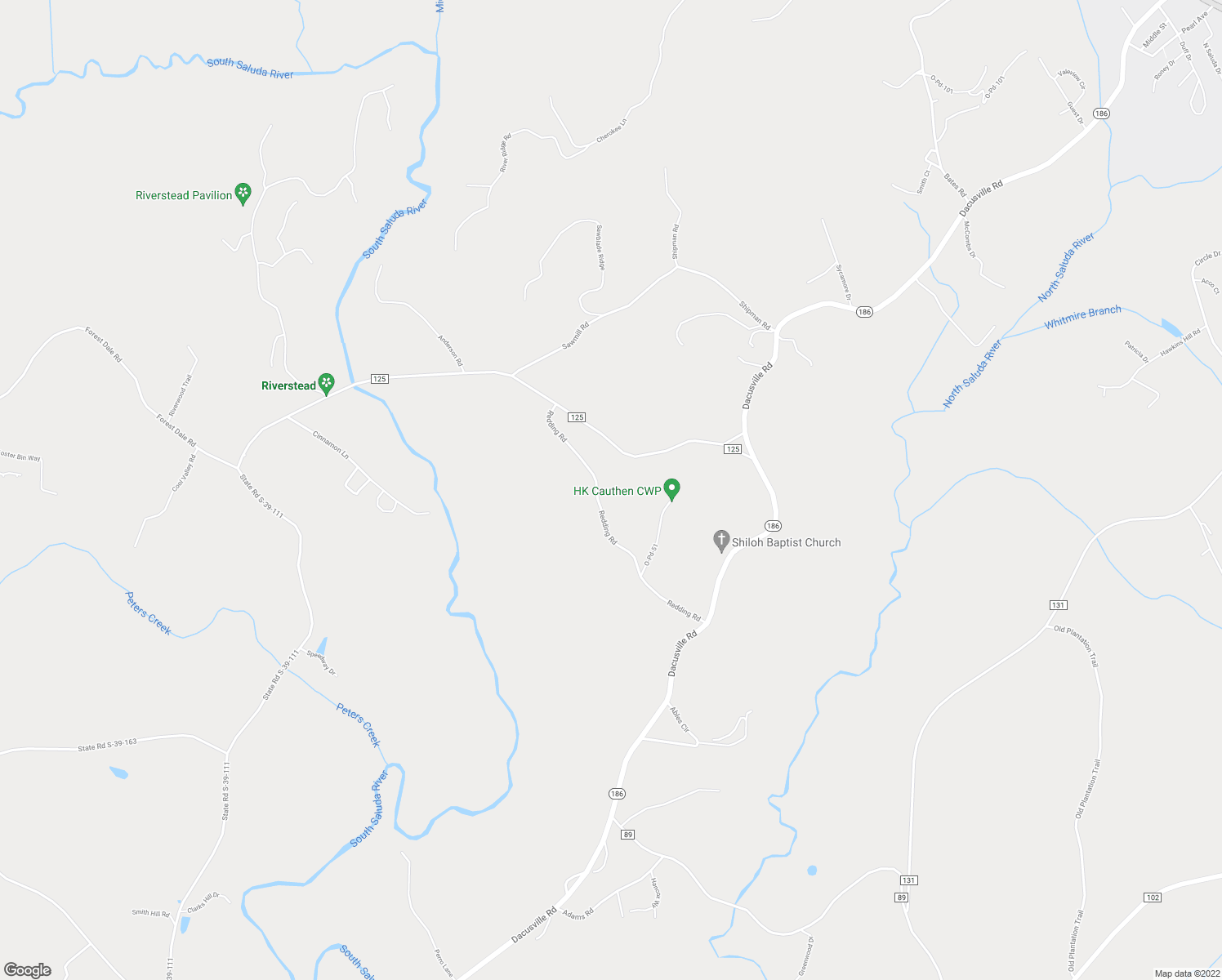 map of restaurants, bars, coffee shops, grocery stores, and more near 107 Redding Road in Greenville County