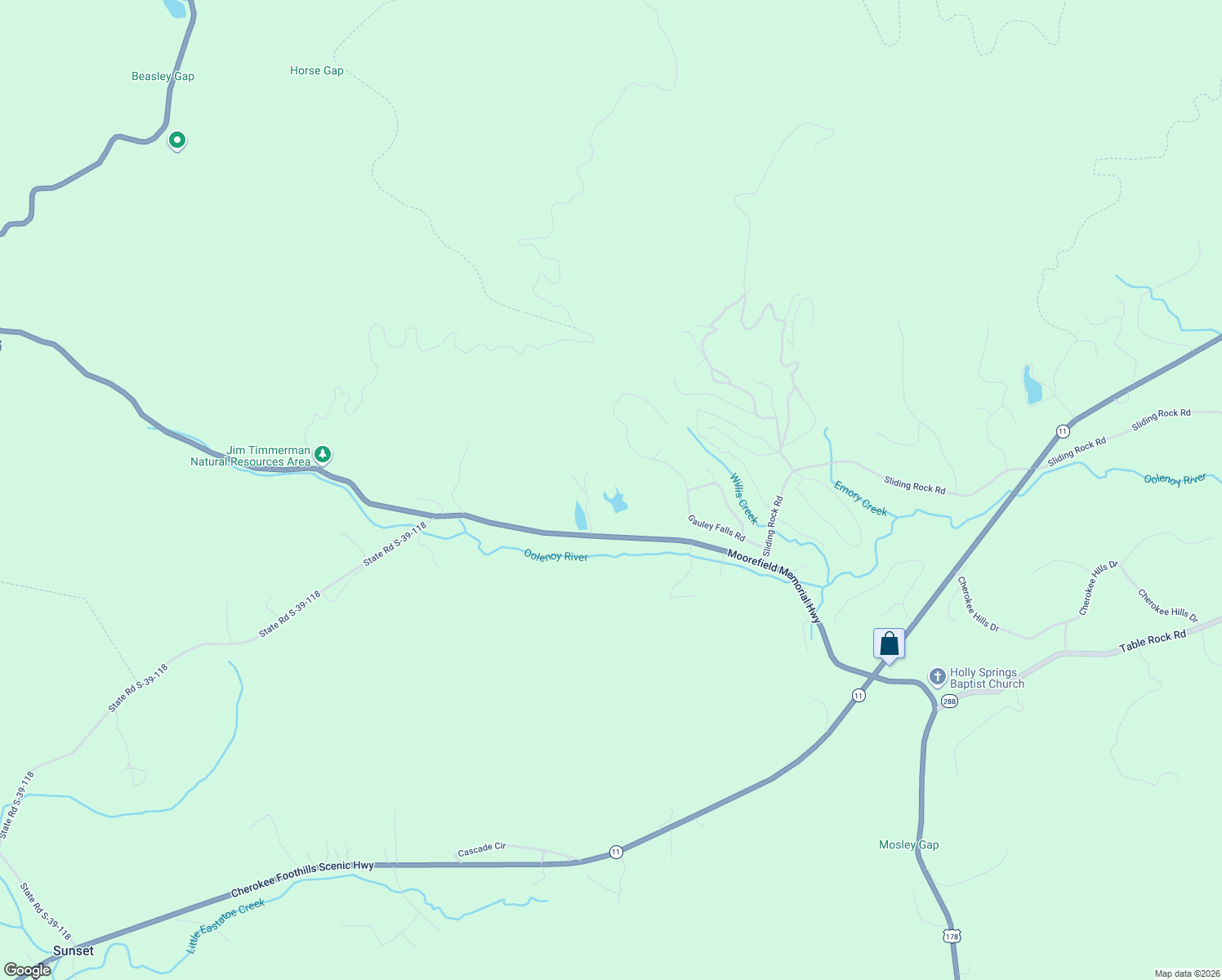 map of restaurants, bars, coffee shops, grocery stores, and more near 2001 Moorefield Memorial Highway in Sunset