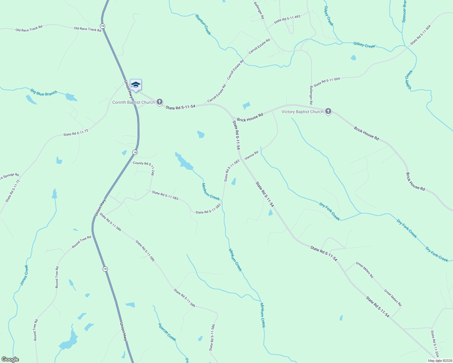 map of restaurants, bars, coffee shops, grocery stores, and more near 340 Minkum Road in Gaffney