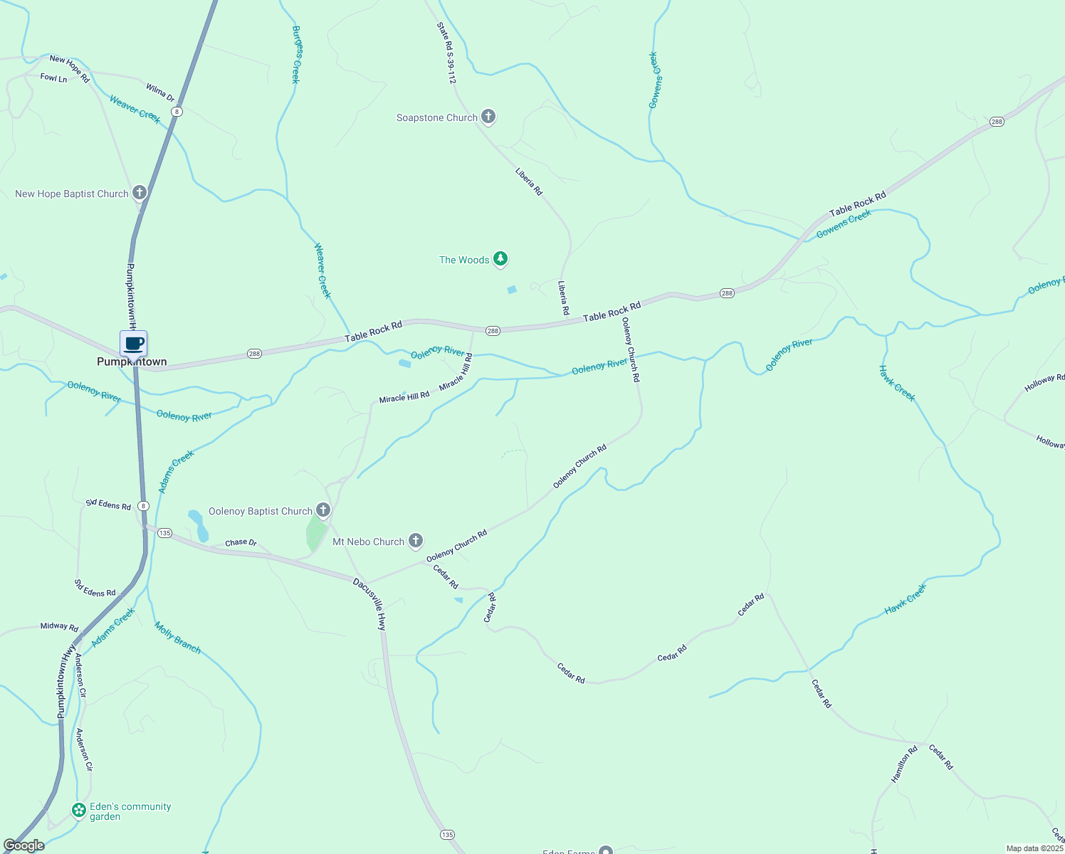 map of restaurants, bars, coffee shops, grocery stores, and more near 169 Popoage Drive in Pickens County