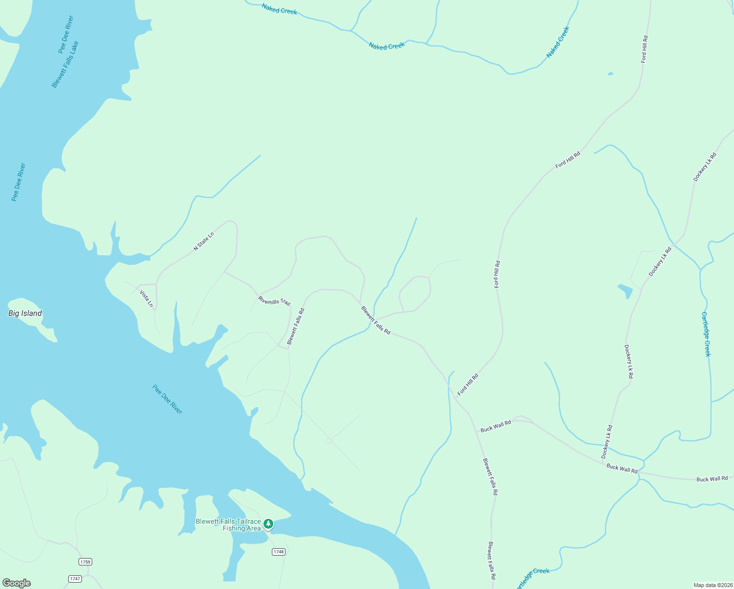 map of restaurants, bars, coffee shops, grocery stores, and more near 114 Lake View Pass in Rockingham
